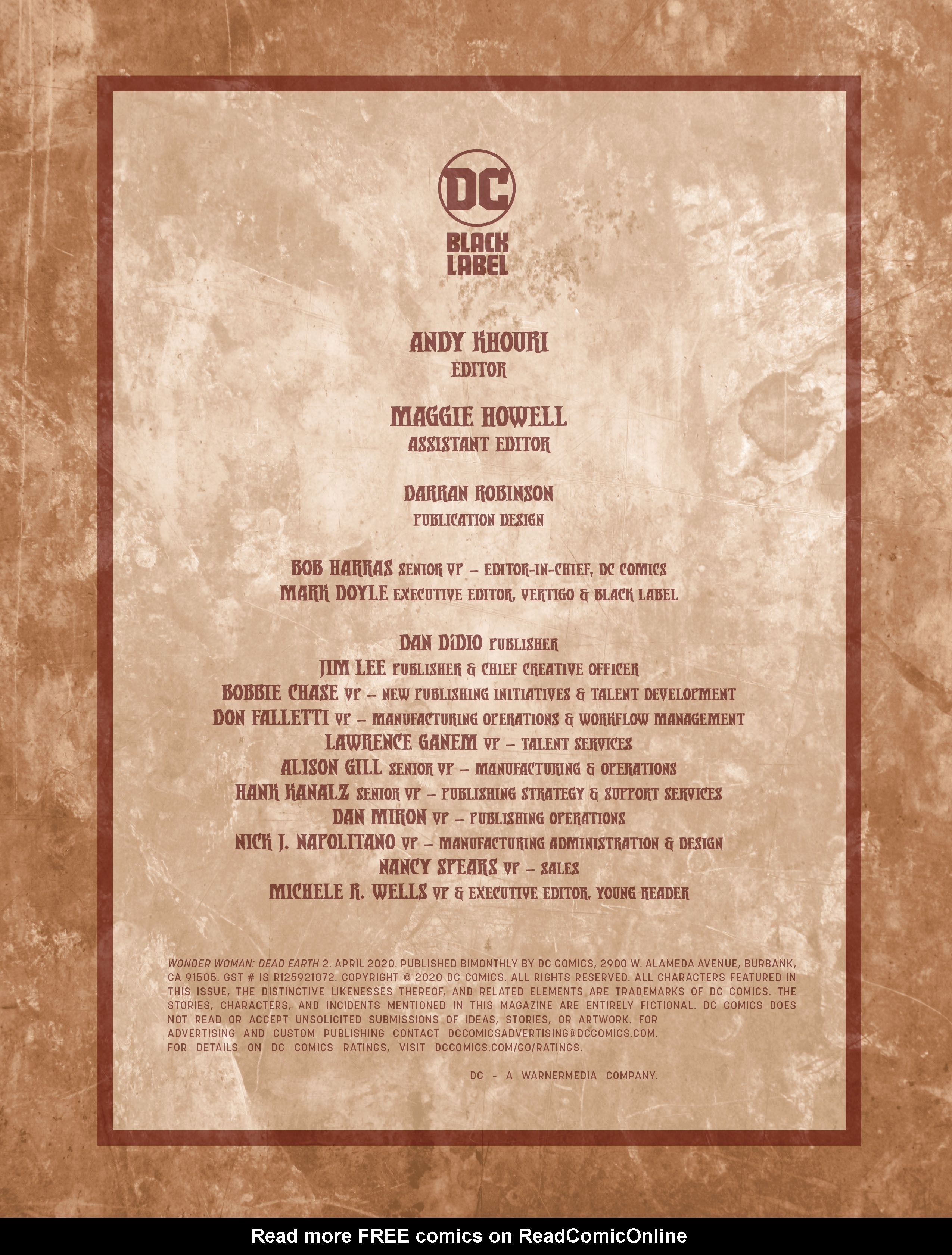 Read online Wonder Woman: Dead Earth comic -  Issue #2 - 45