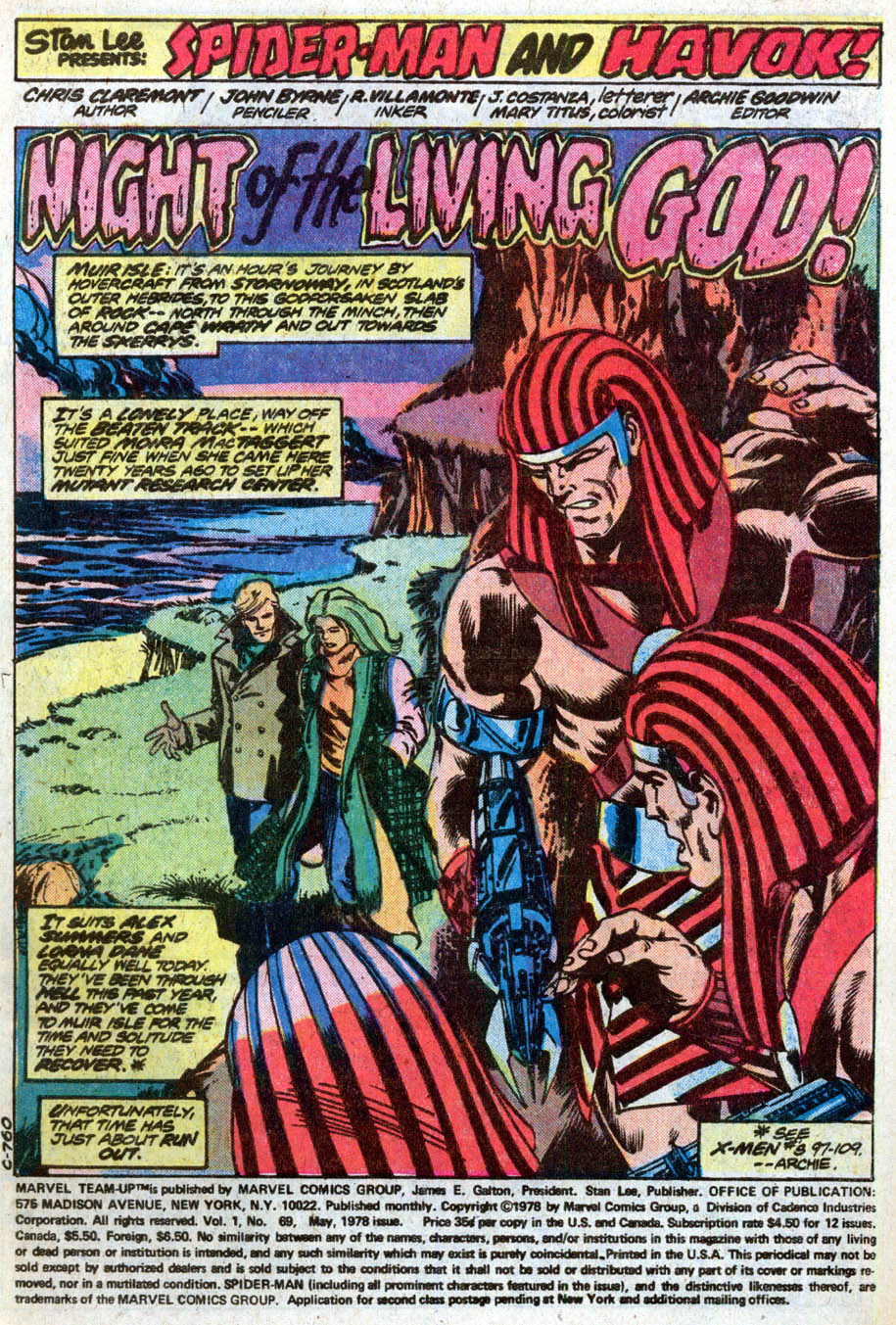Read online Marvel Team-Up (1972) comic -  Issue #69 - 2