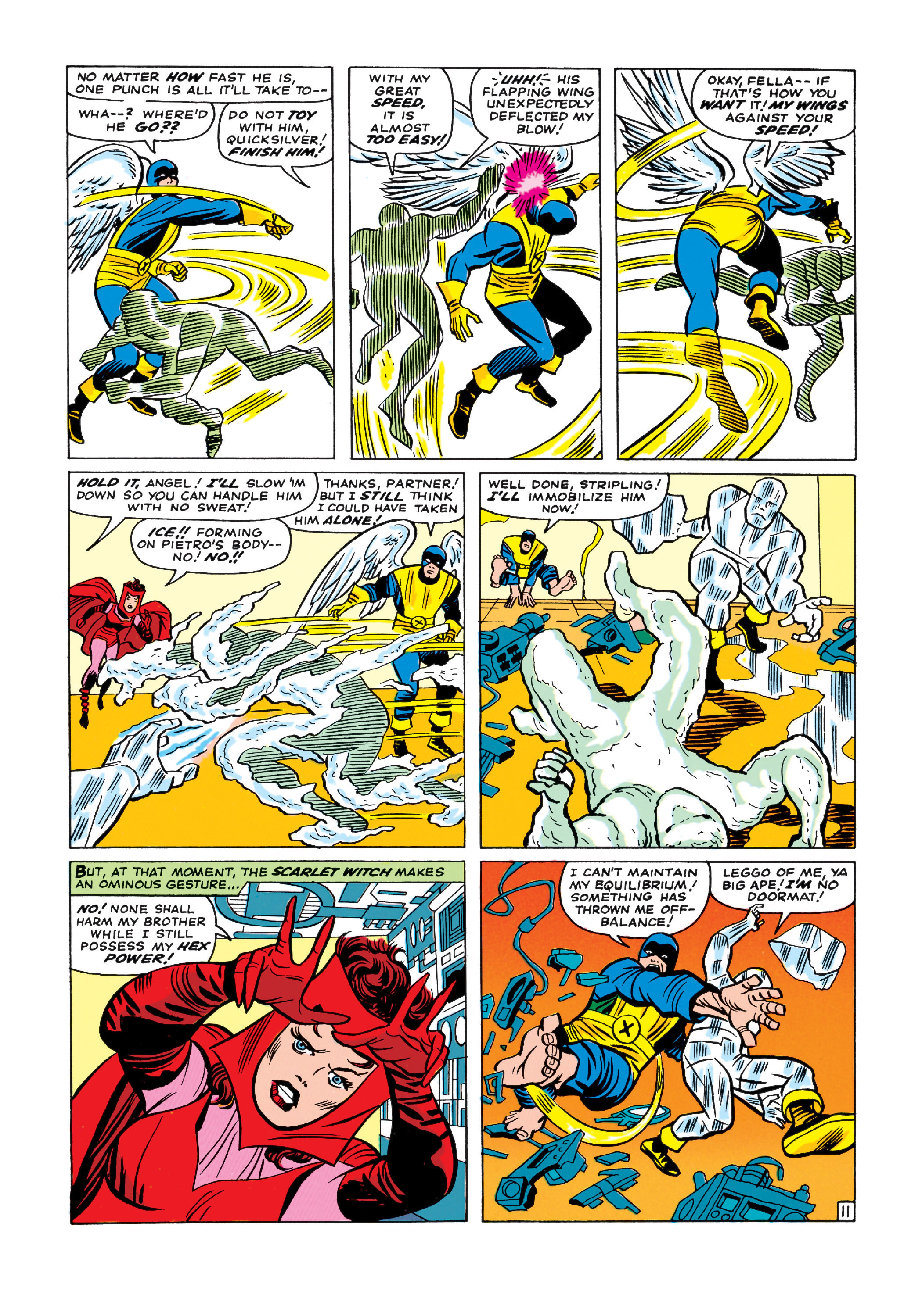 Read online Uncanny X-Men (1963) comic -  Issue #11 - 12