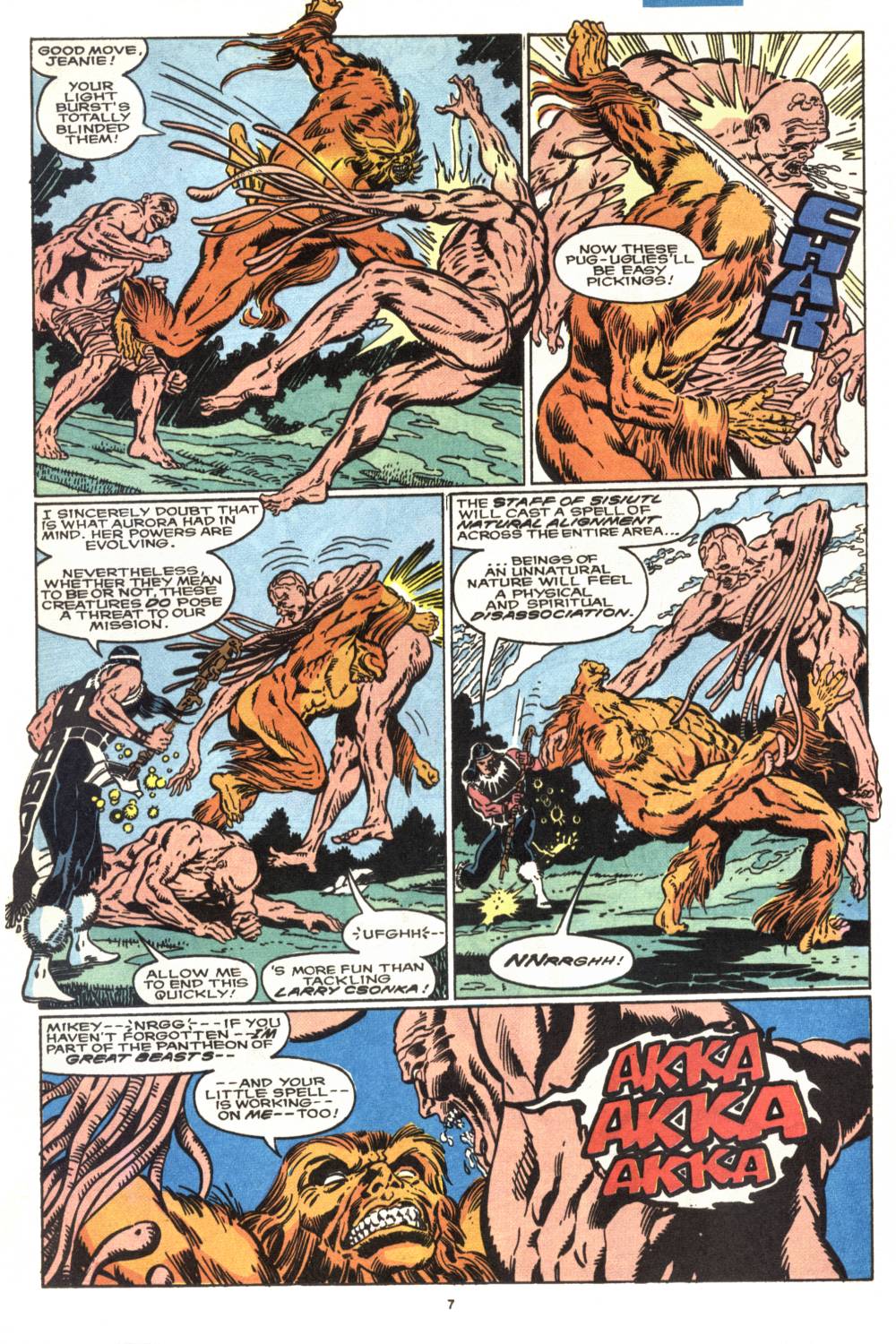 Read online Alpha Flight (1983) comic -  Issue #88 - 6