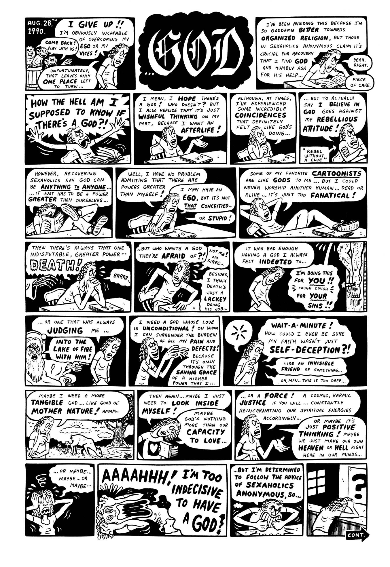 Read online Peepshow: The Cartoon Diary of Joe Matt comic -  Issue # Full - 66