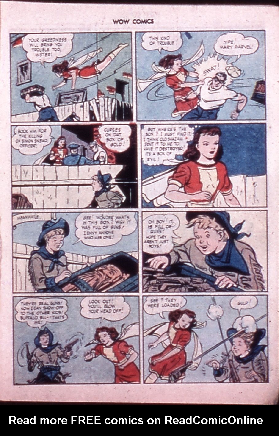 Read online Wow Comics comic -  Issue #43 - 7