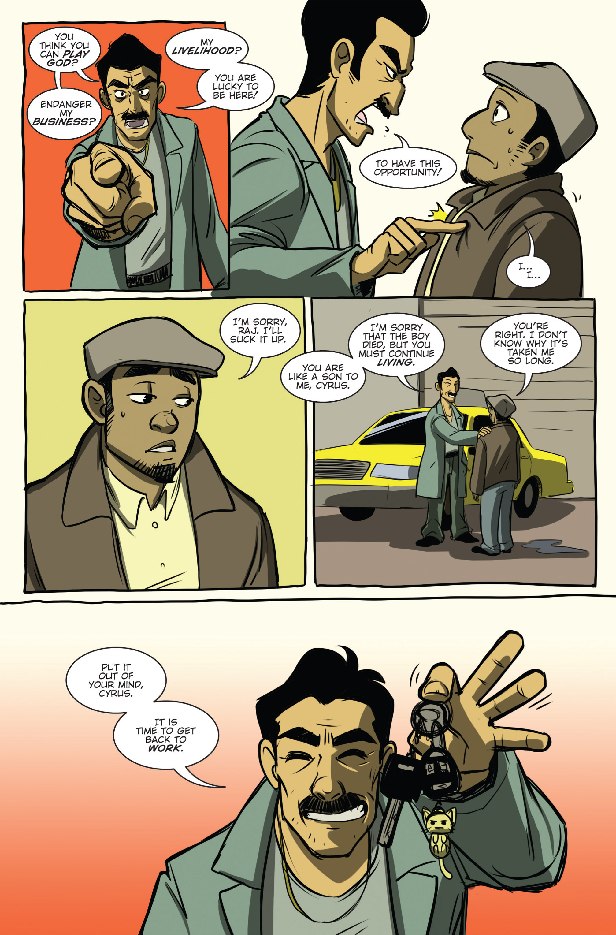Read online Cyrus Perkins and the Haunted Taxicab comic -  Issue # TPB - 23