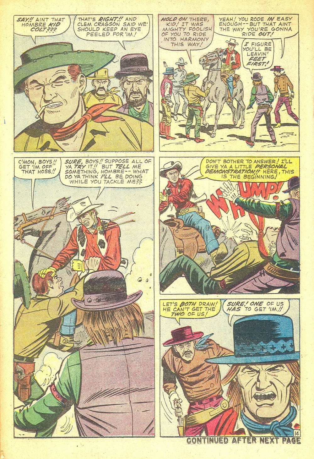 Read online Kid Colt Outlaw comic -  Issue #120 - 18
