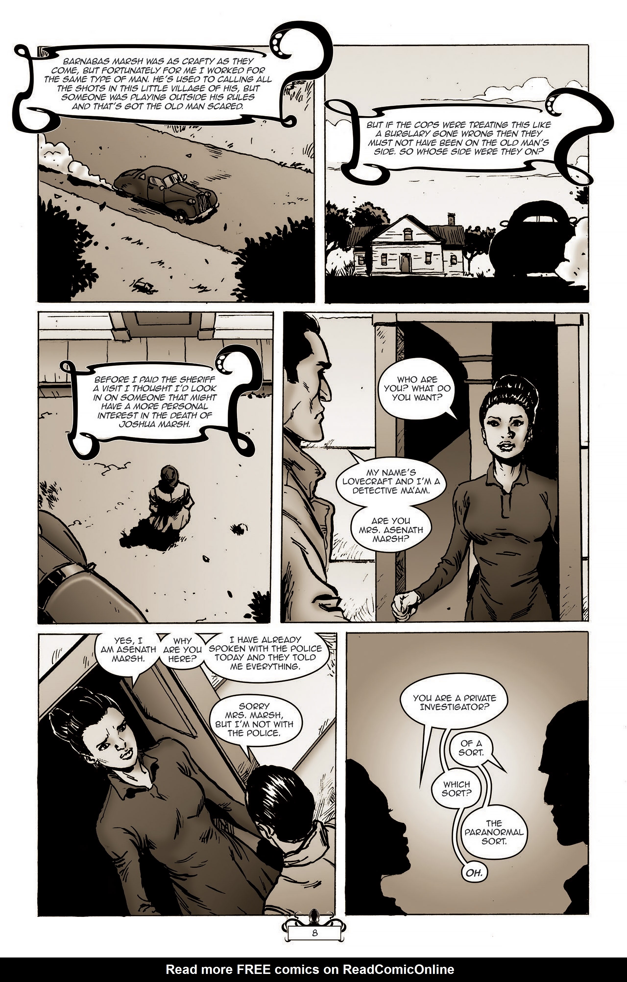Read online Lovecraft P.I. - A Shot in the Dark comic -  Issue # TPB - 10