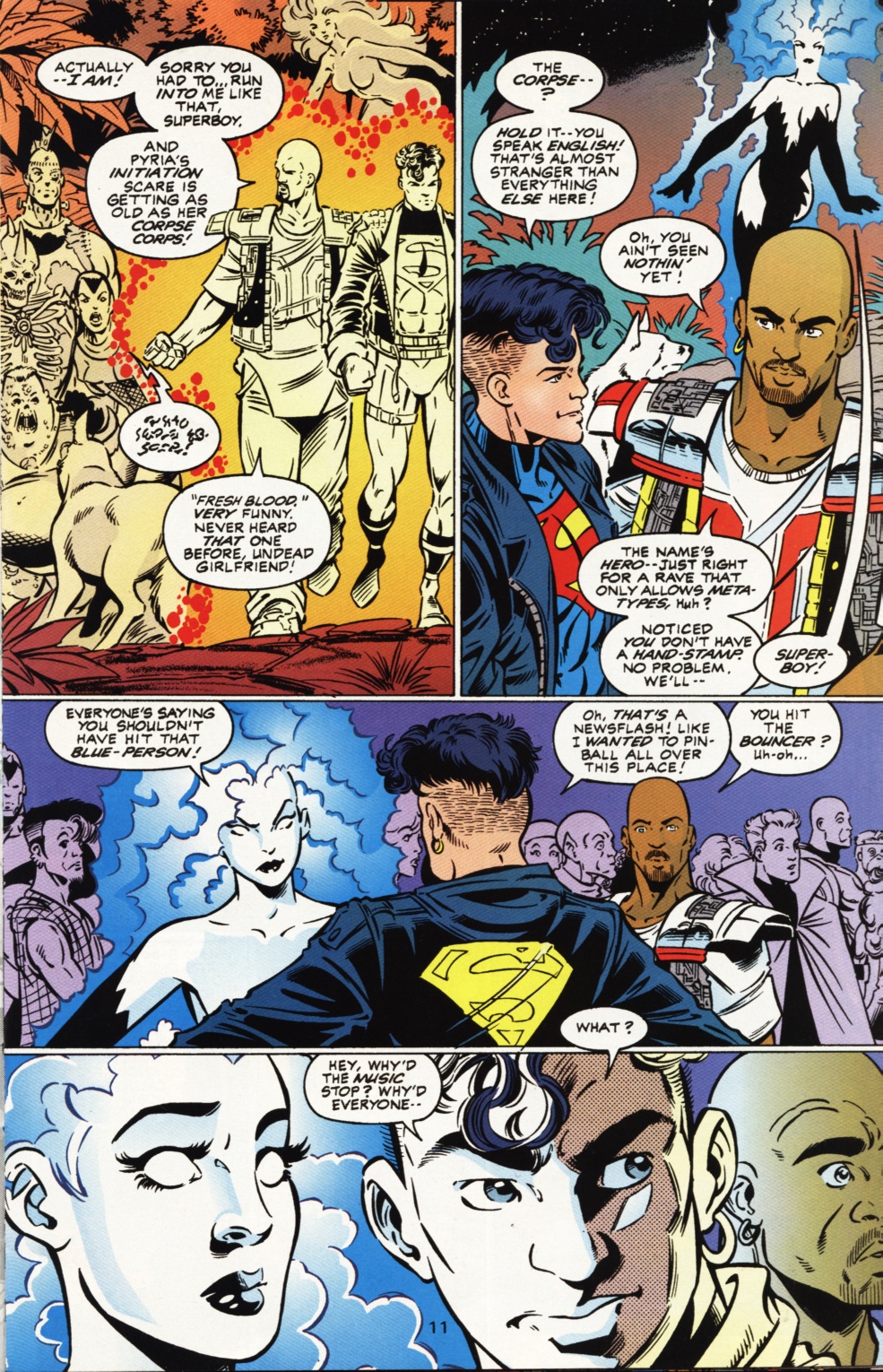 Read online Superboy & The Ravers comic -  Issue #1 - 12