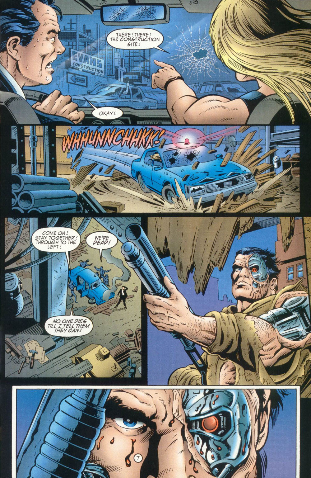 Read online T2: Cybernetic Dawn comic -  Issue #3 - 8