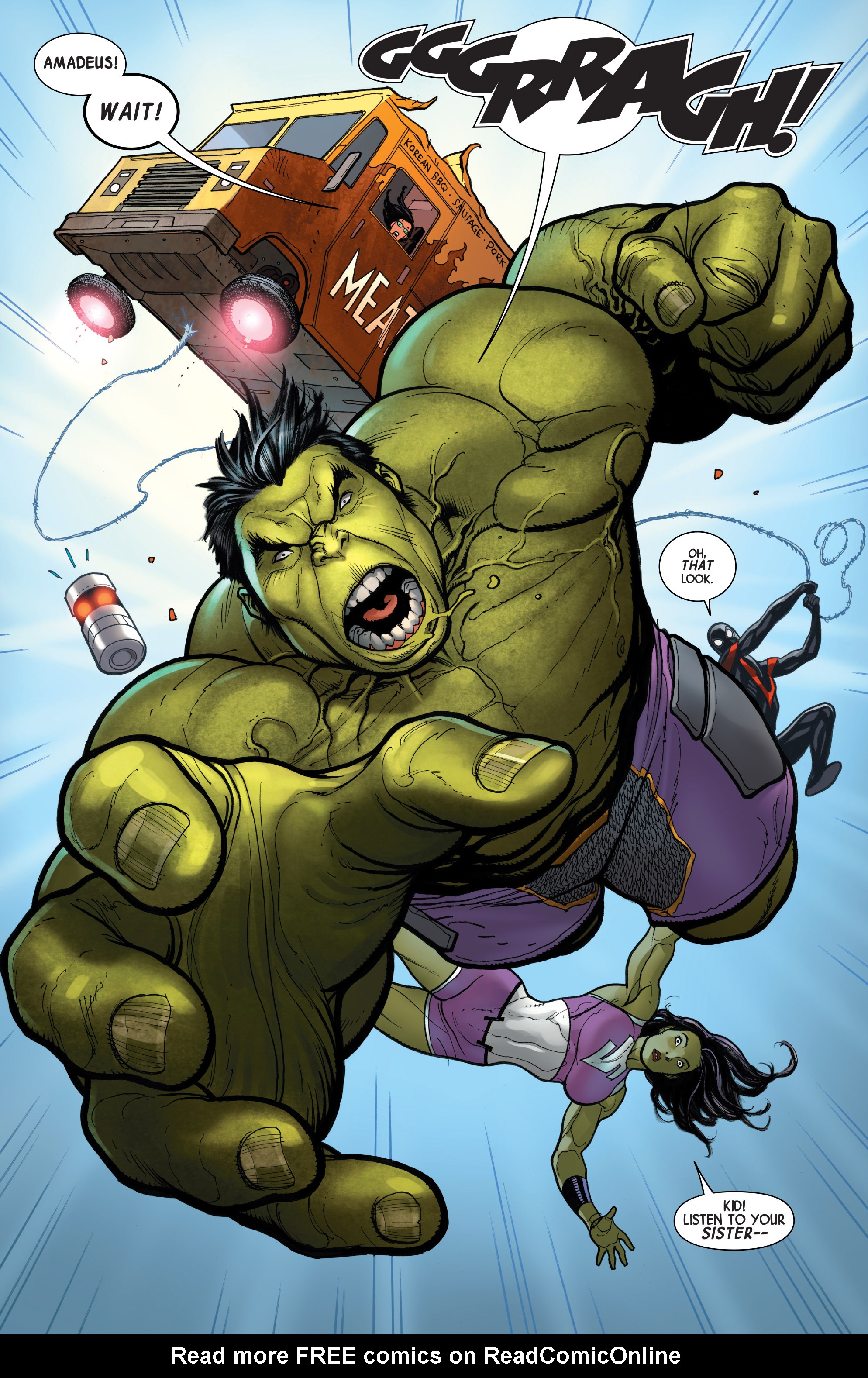 Read online Totally Awesome Hulk comic -  Issue #2 - 10