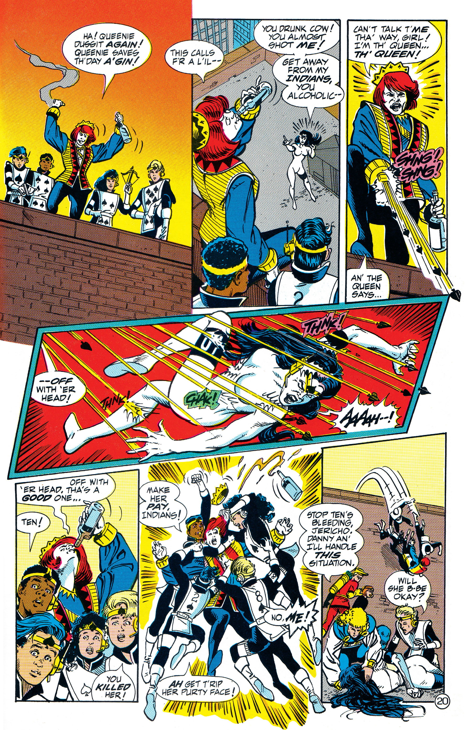 Read online The New Titans (1988) comic -  Issue #69 - 21