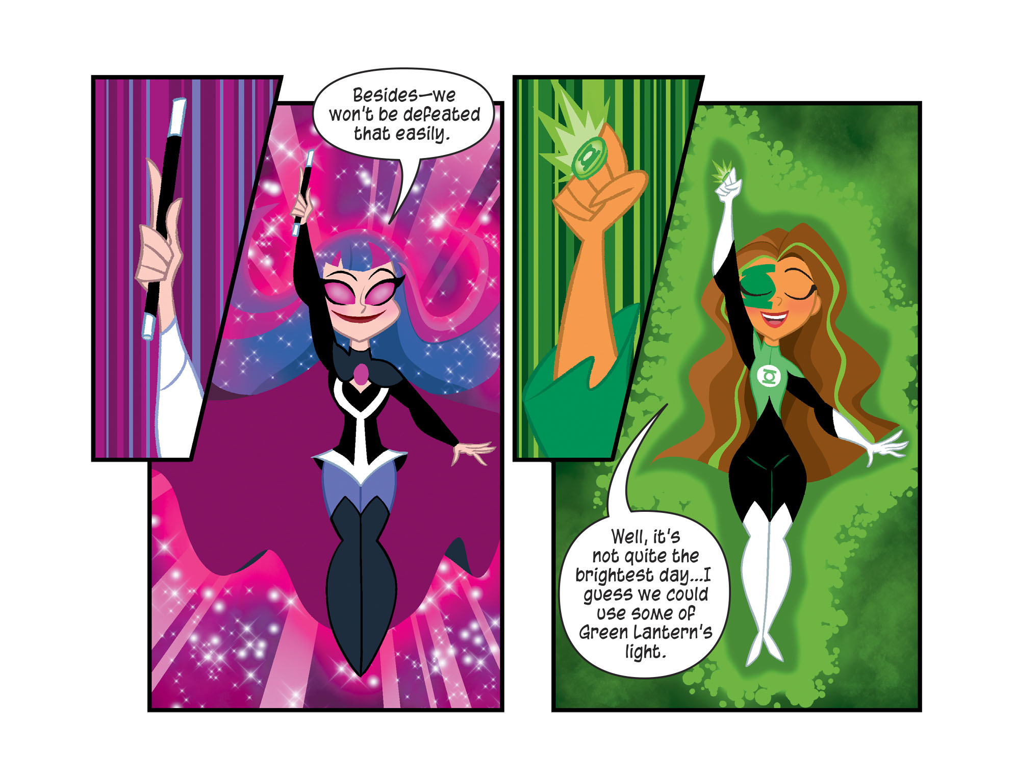 Read online DC Super Hero Girls: Weird Science comic -  Issue #8 - 9