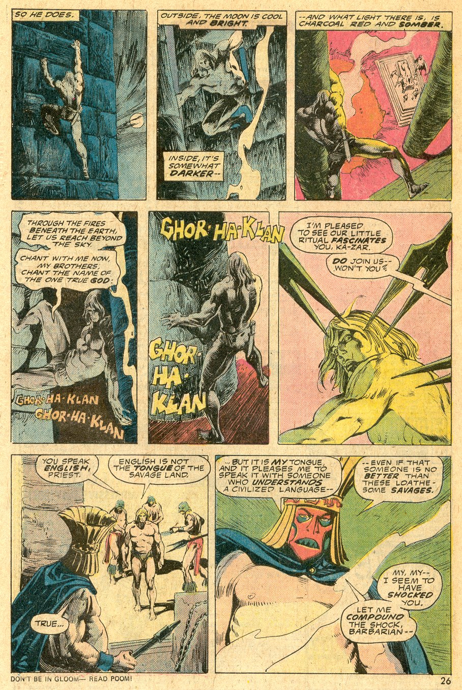 Read online Ka-Zar comic -  Issue #8 - 16