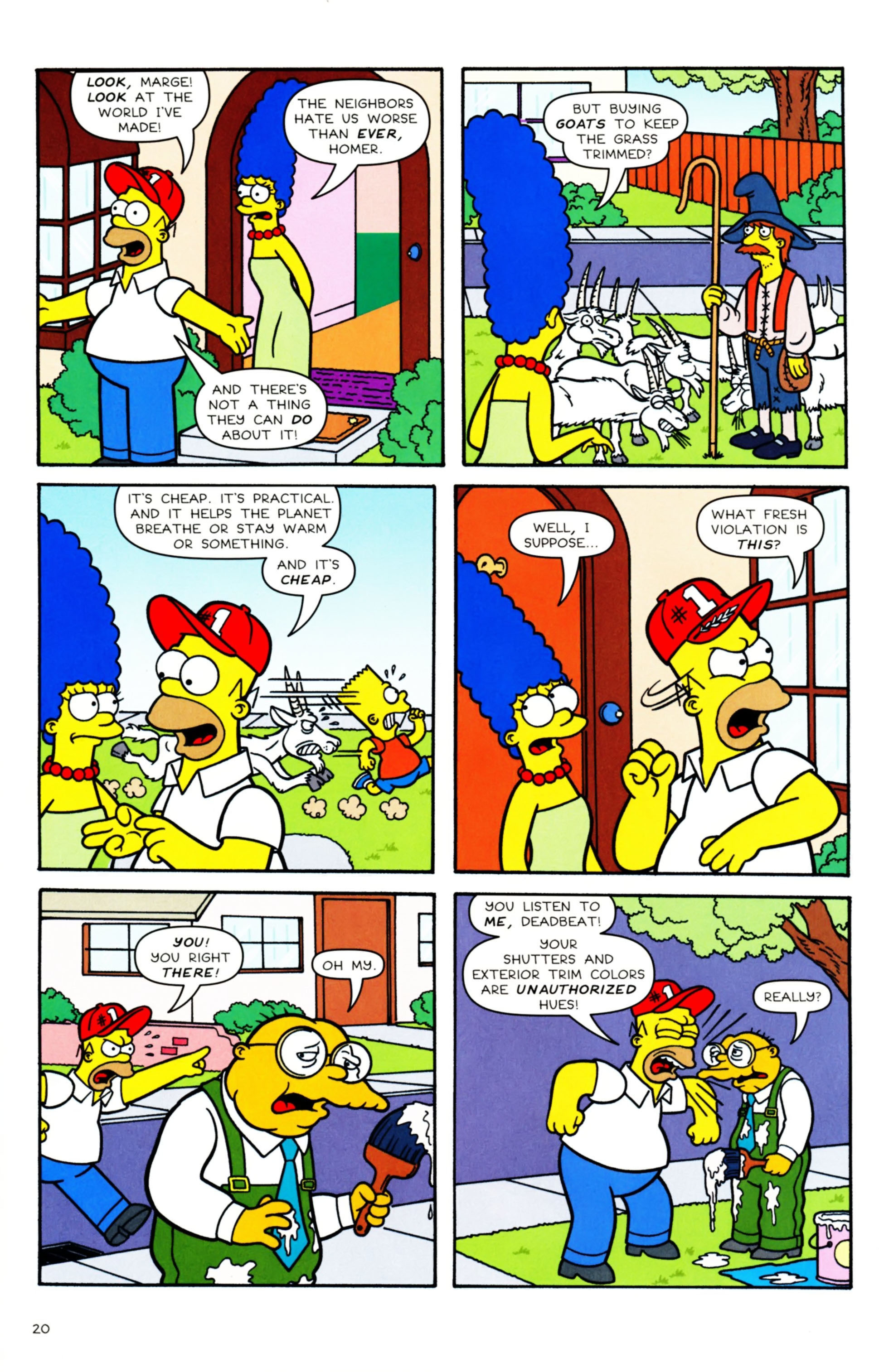 Read online Simpsons Comics comic -  Issue #158 - 17