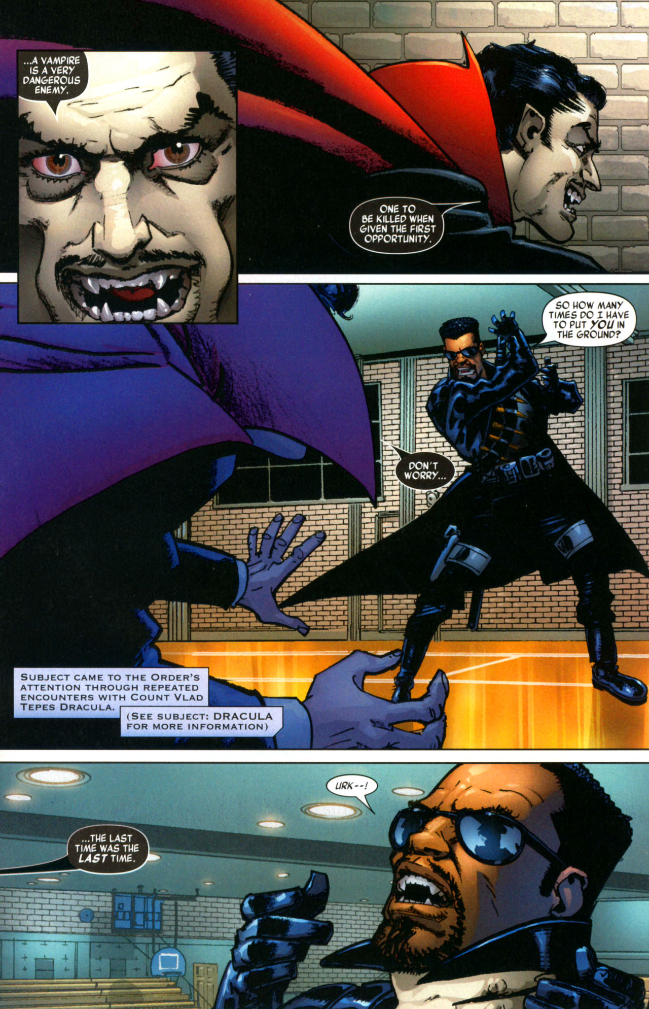 Read online Blade (2006) comic -  Issue #1 - 4