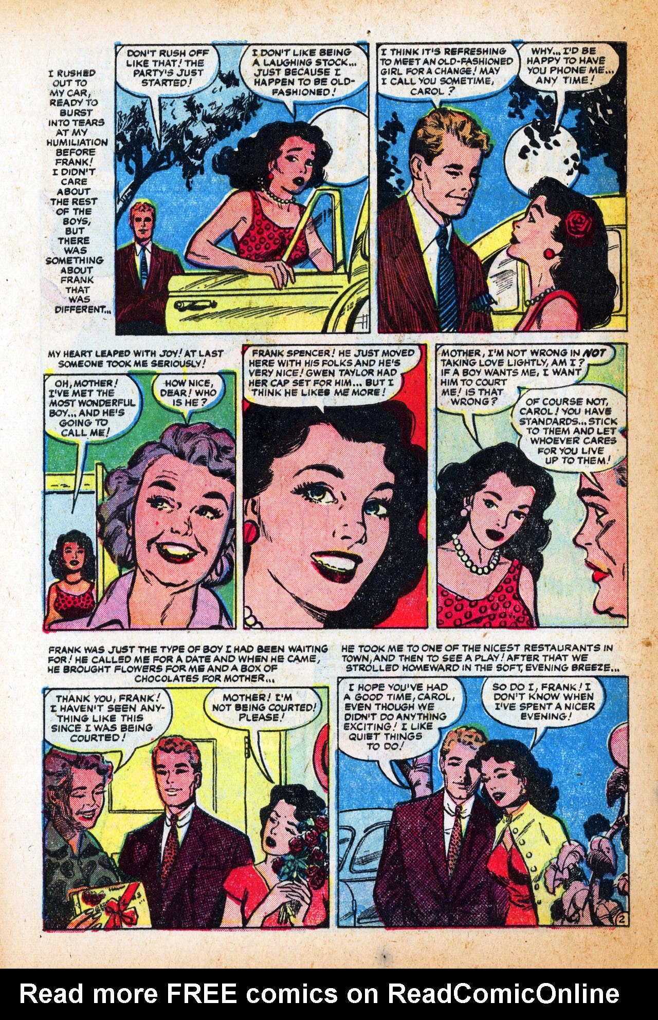 Read online Love Romances comic -  Issue #47 - 28