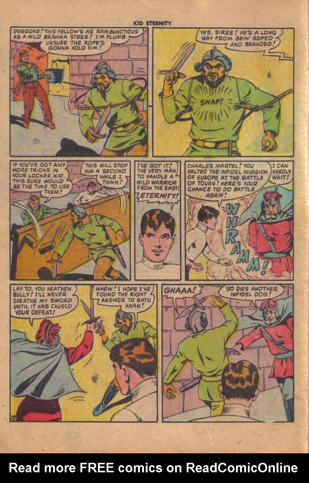 Read online Kid Eternity (1946) comic -  Issue #15 - 13