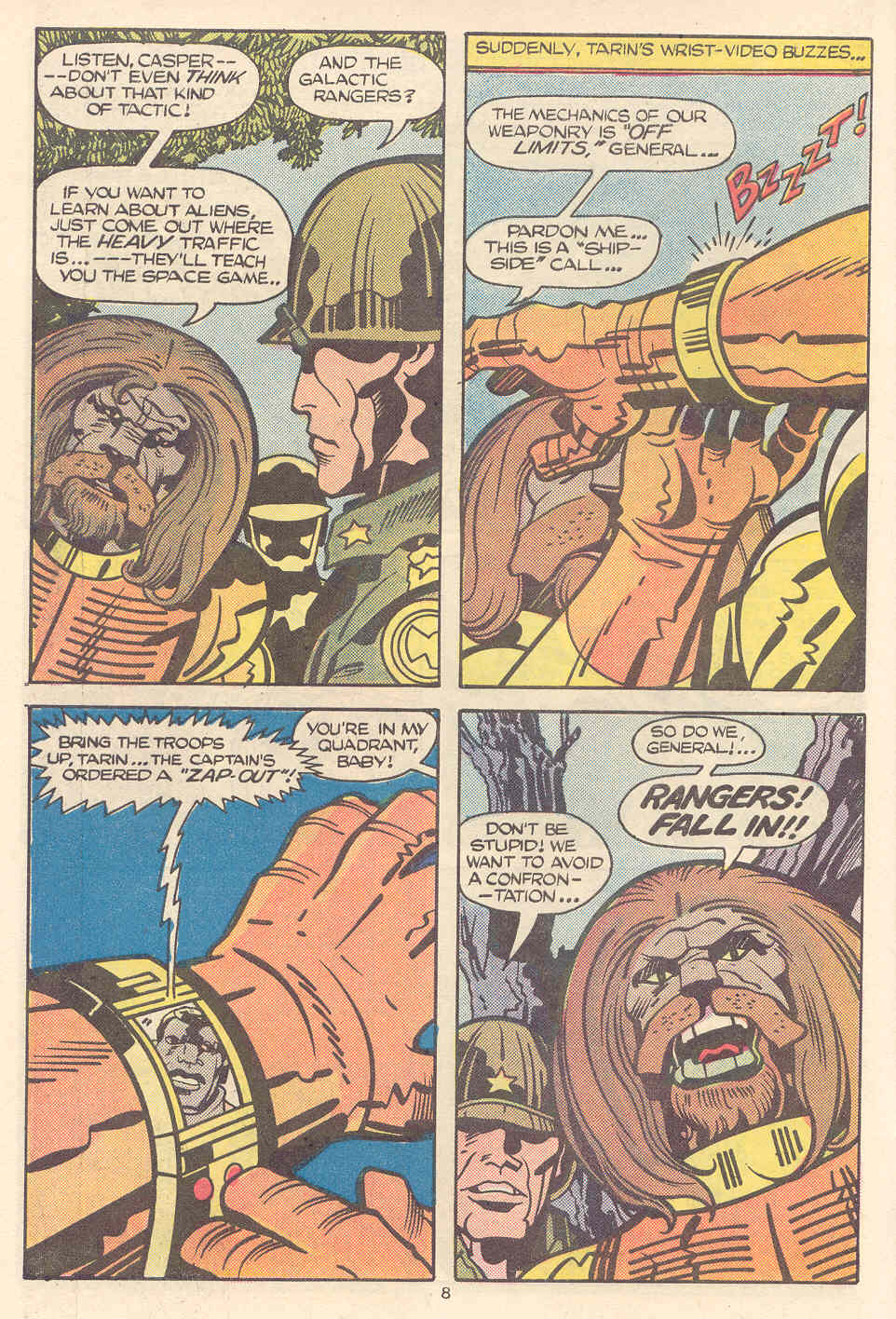 Read online Captain Victory and the Galactic Rangers (1981) comic -  Issue #8 - 11