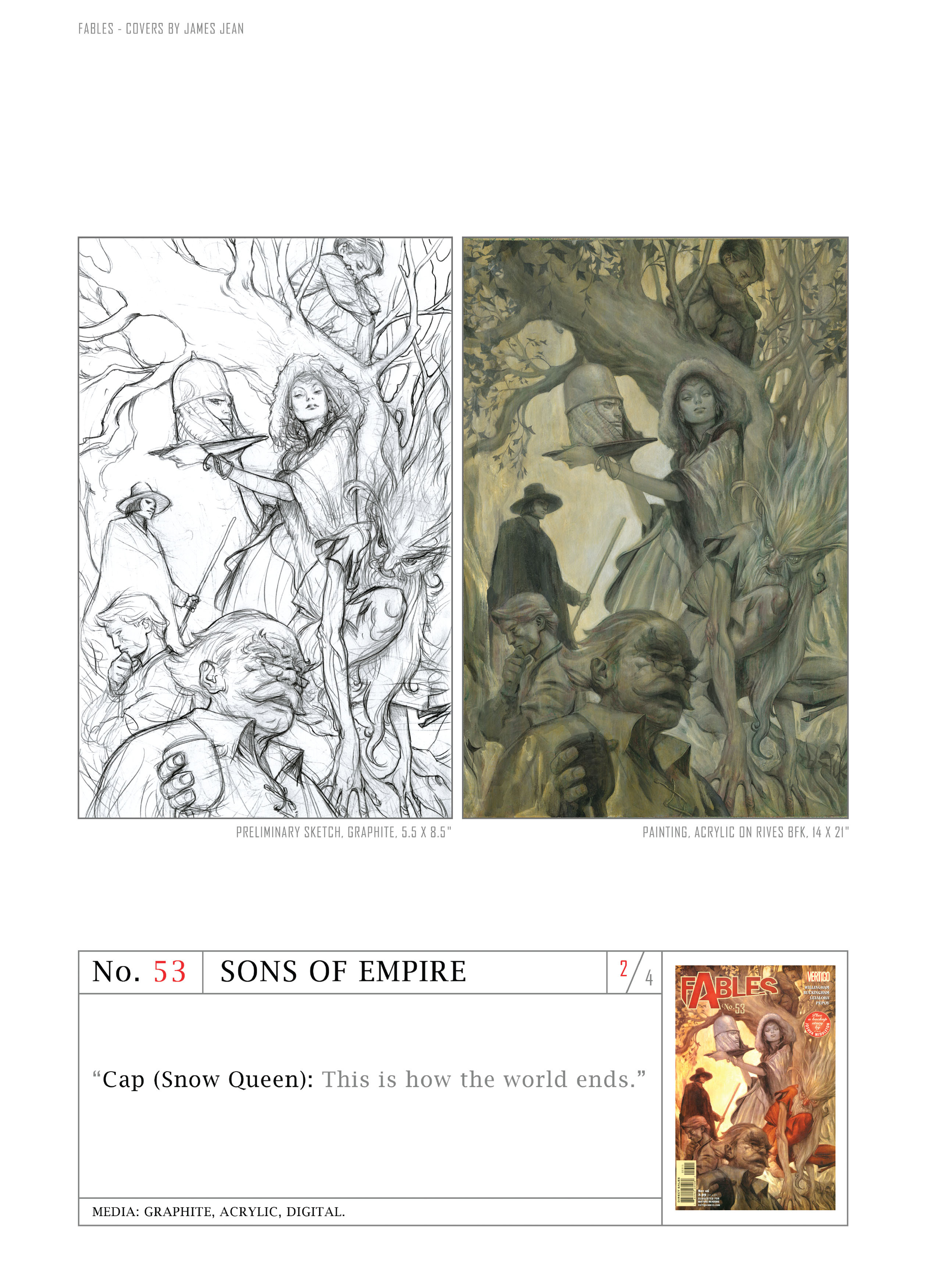 Read online Fables: Covers by James Jean comic -  Issue # TPB (Part 2) - 36