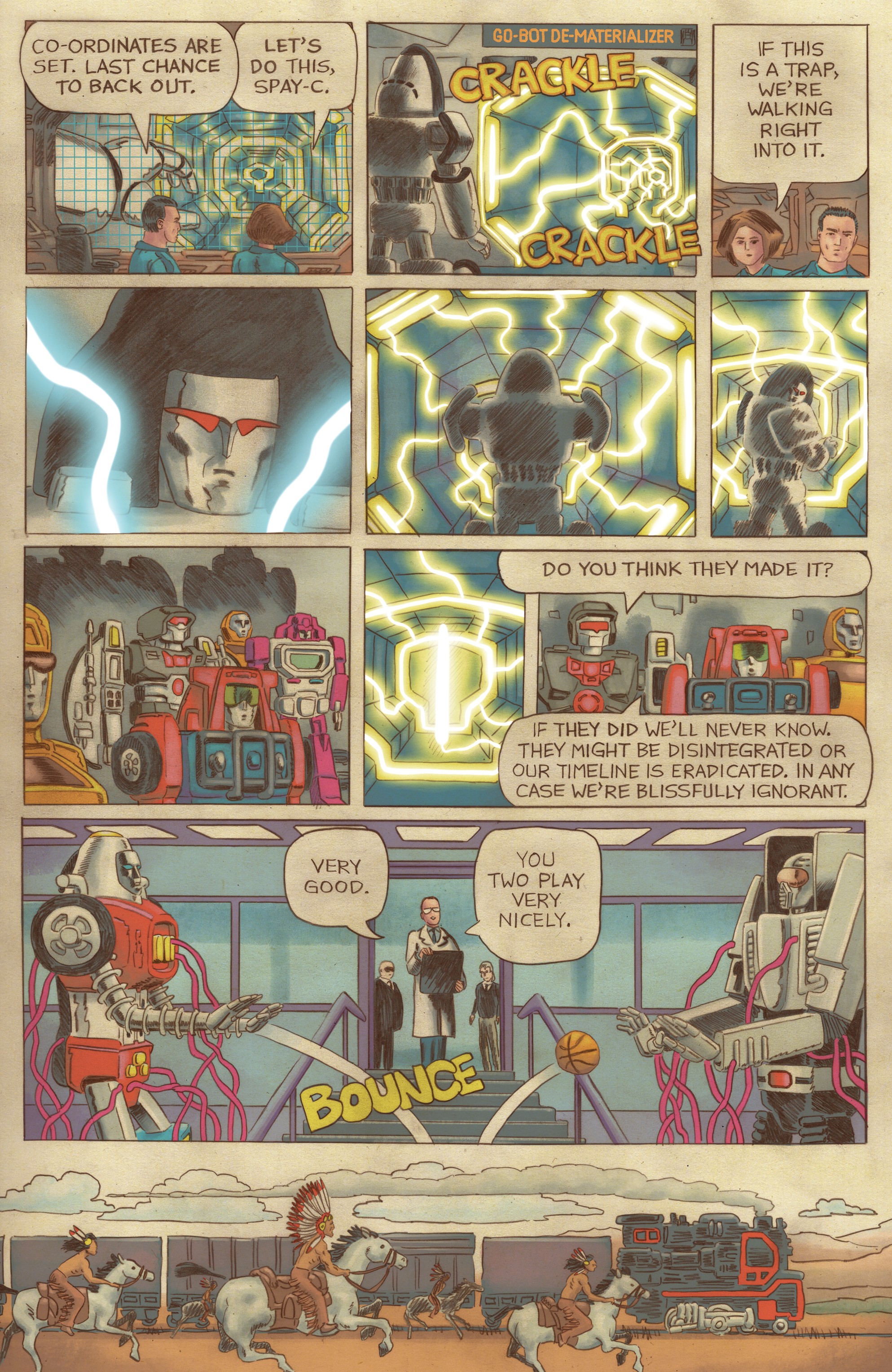 Read online Go-Bots comic -  Issue #5 - 17