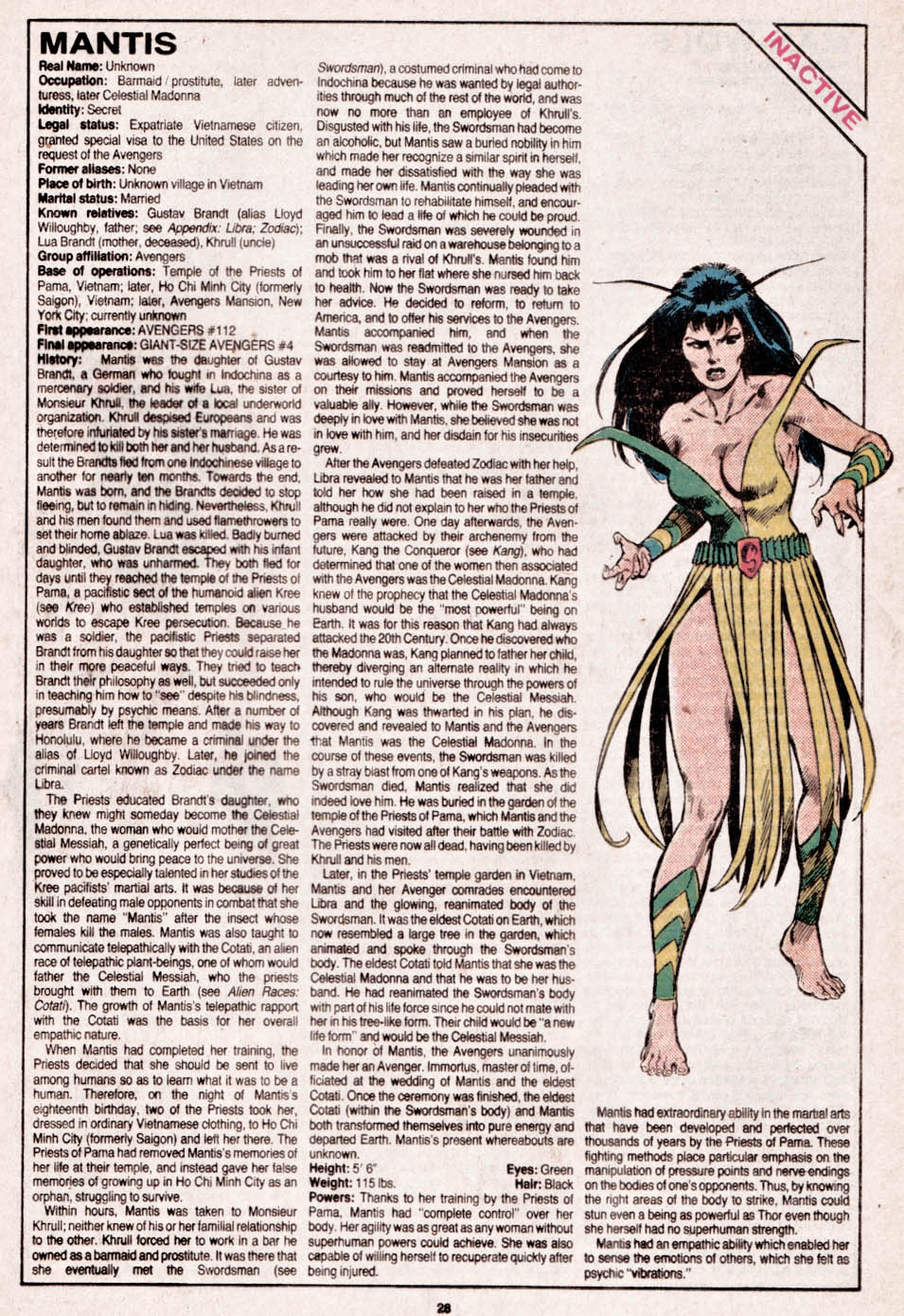 The Official Handbook of the Marvel Universe issue 13 - Page 29