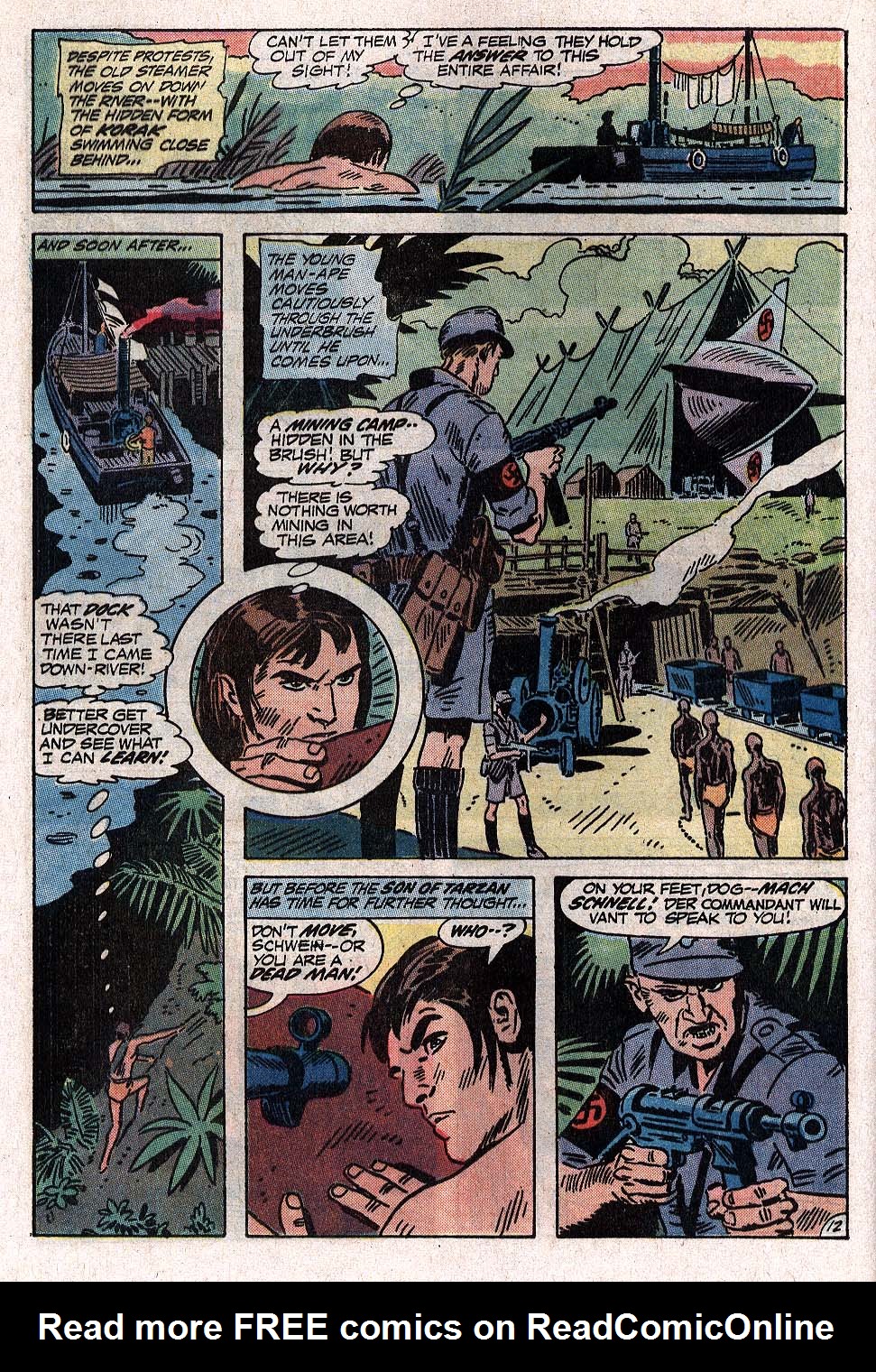 Read online Korak, Son of Tarzan (1972) comic -  Issue #47 - 12
