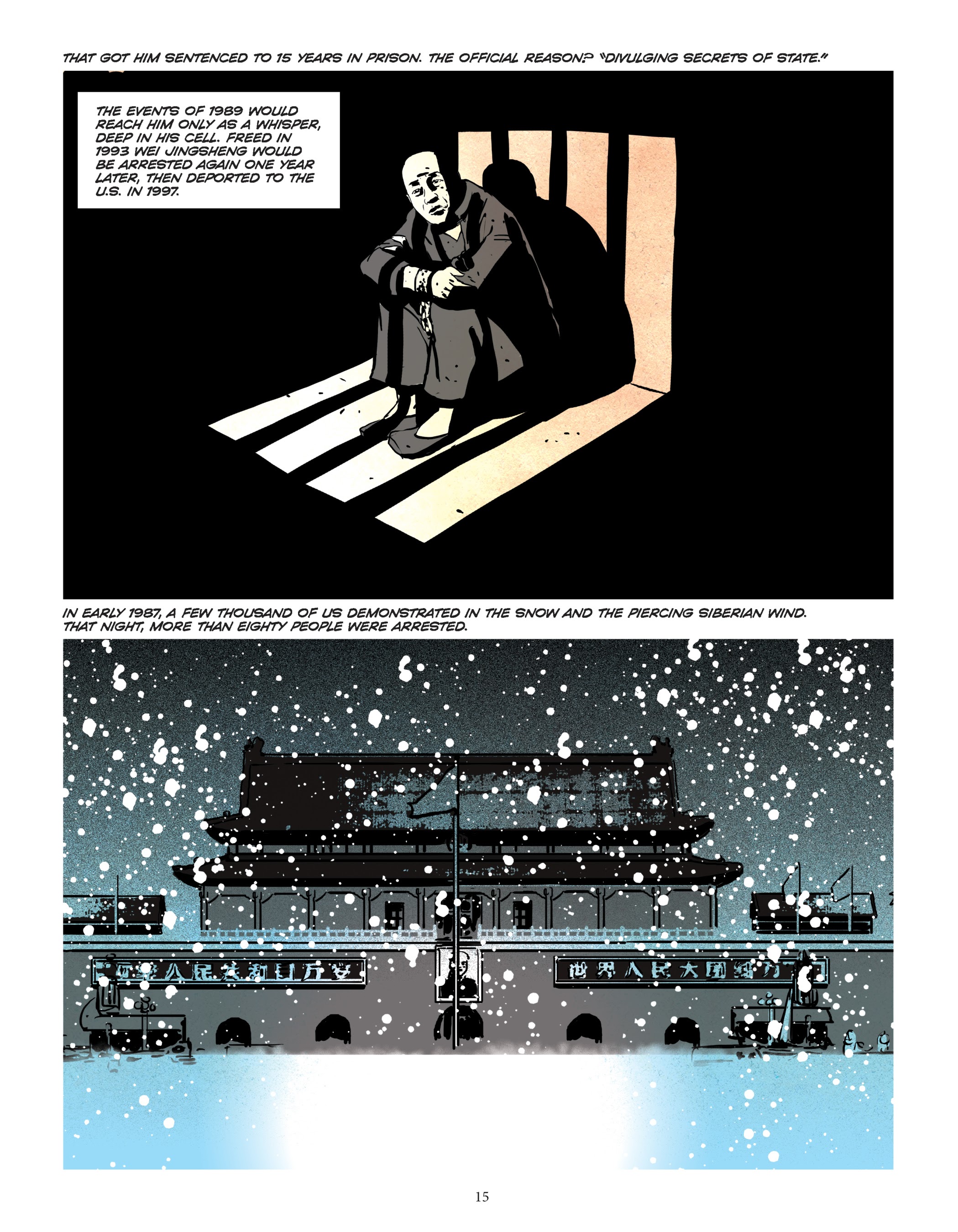 Read online Tiananmen 1989: Our Shattered Hopes comic -  Issue # TPB - 19