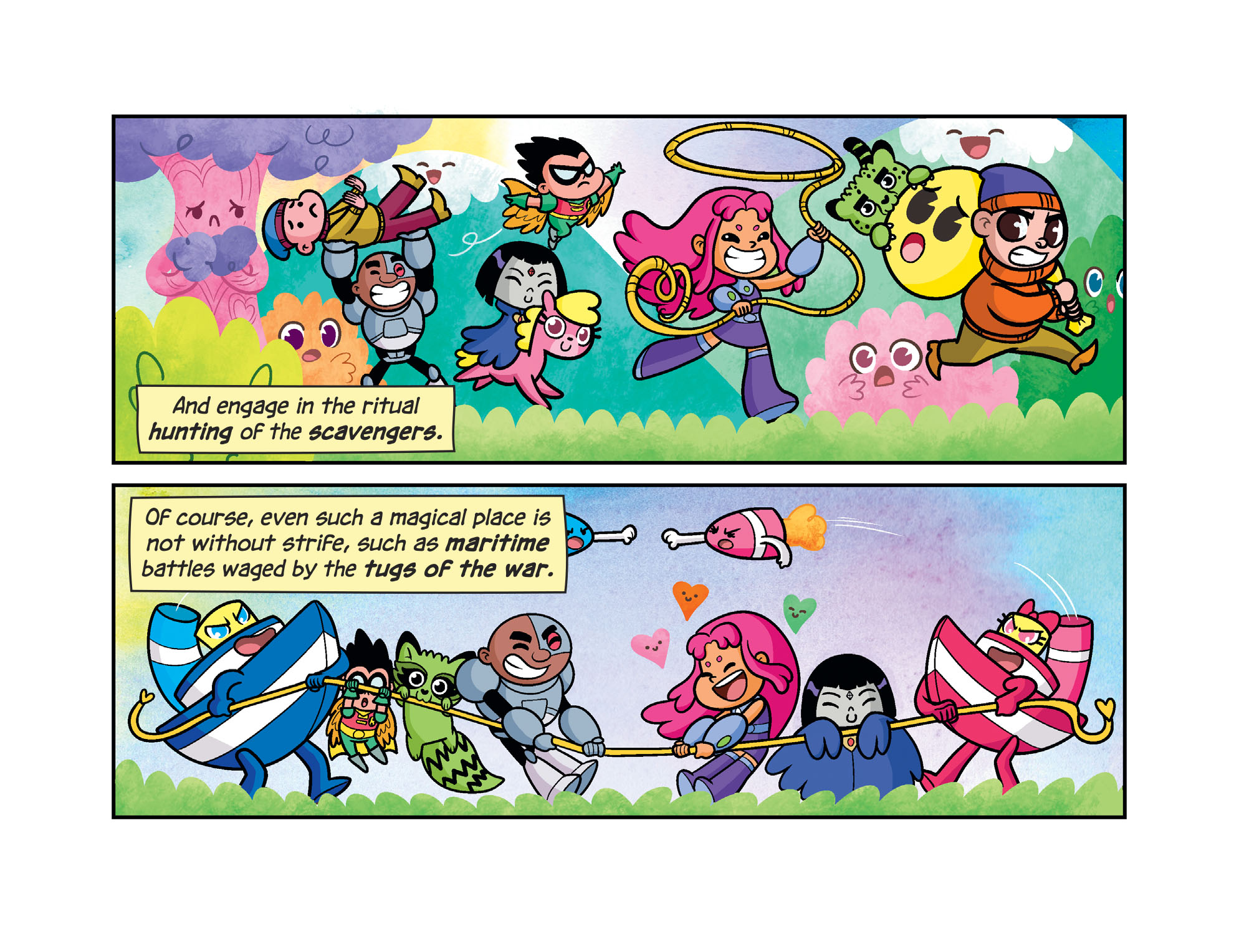 Read online Teen Titans Go! To Camp comic -  Issue #2 - 8