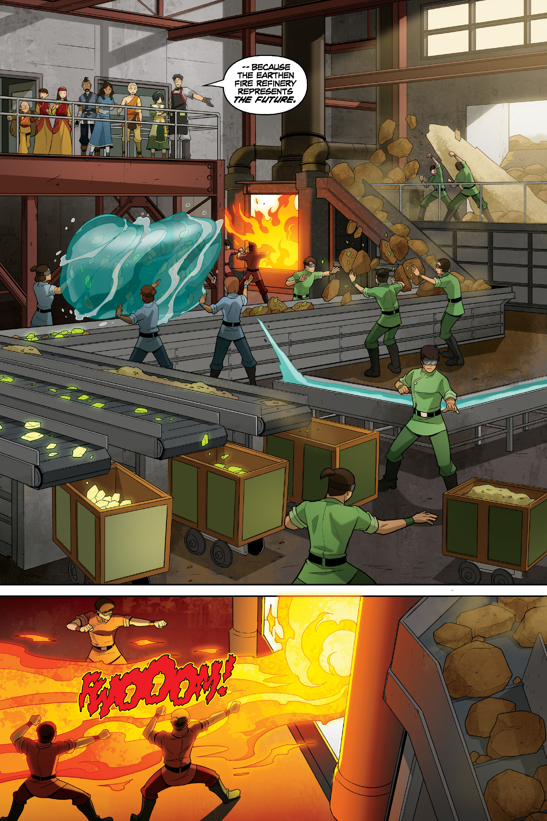 Read online Nickelodeon Avatar: The Last Airbender - The Rift comic -  Issue # _Omnibus (Part 1) - 48