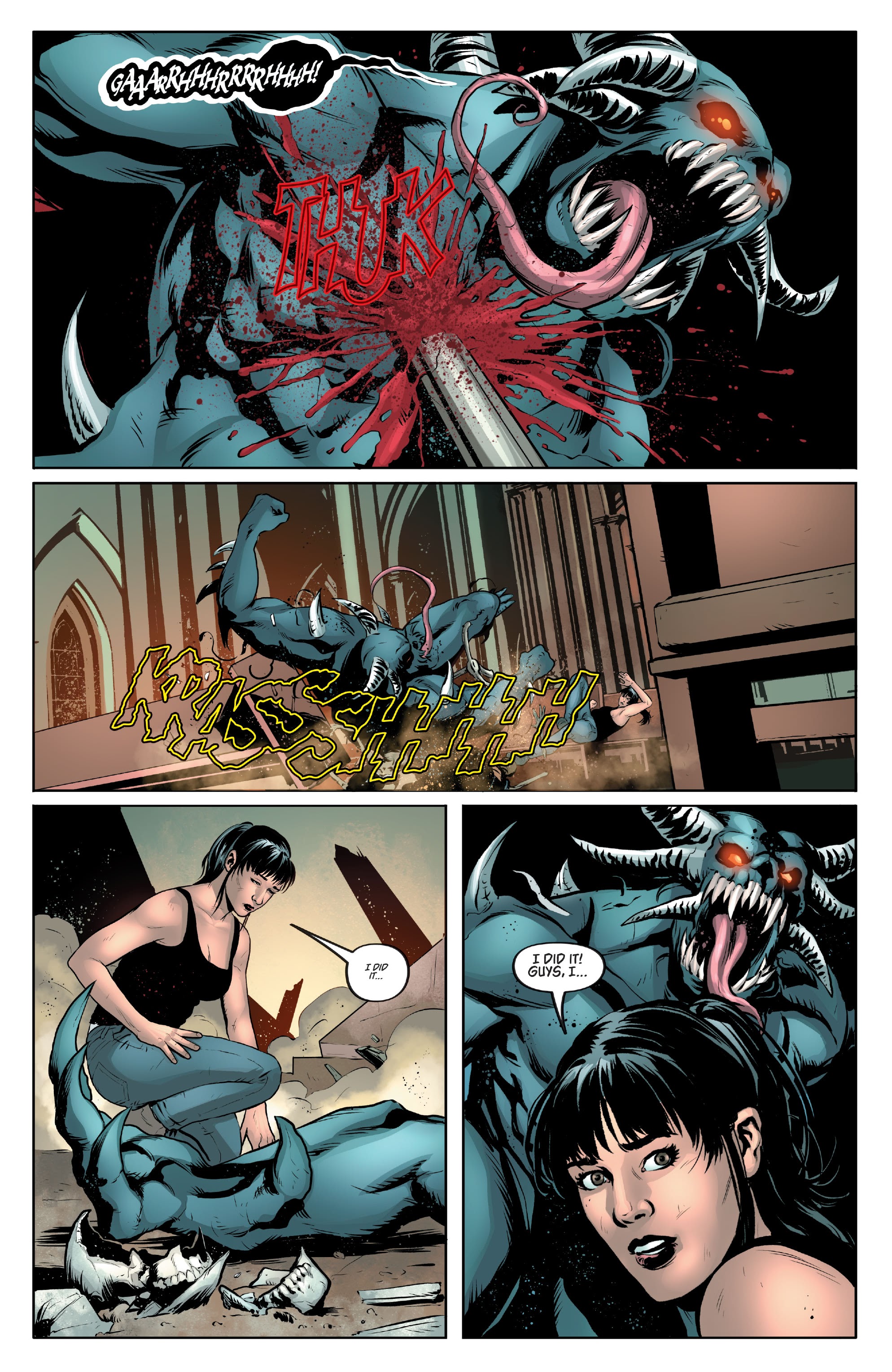 Read online Tales of Terror Quarterly: Bachelorette Party comic -  Issue # TPB - 65