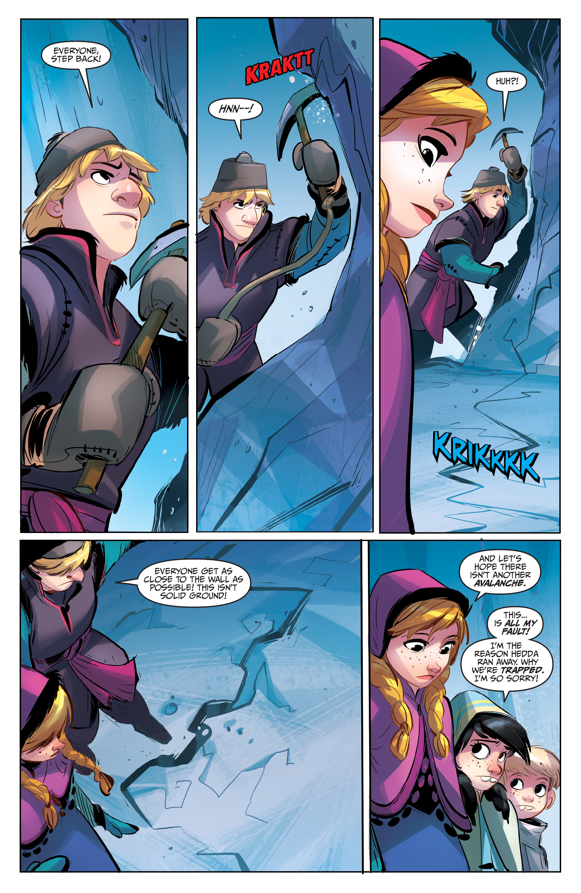 Read online Disney Frozen: The Hero Within comic -  Issue #3 - 12