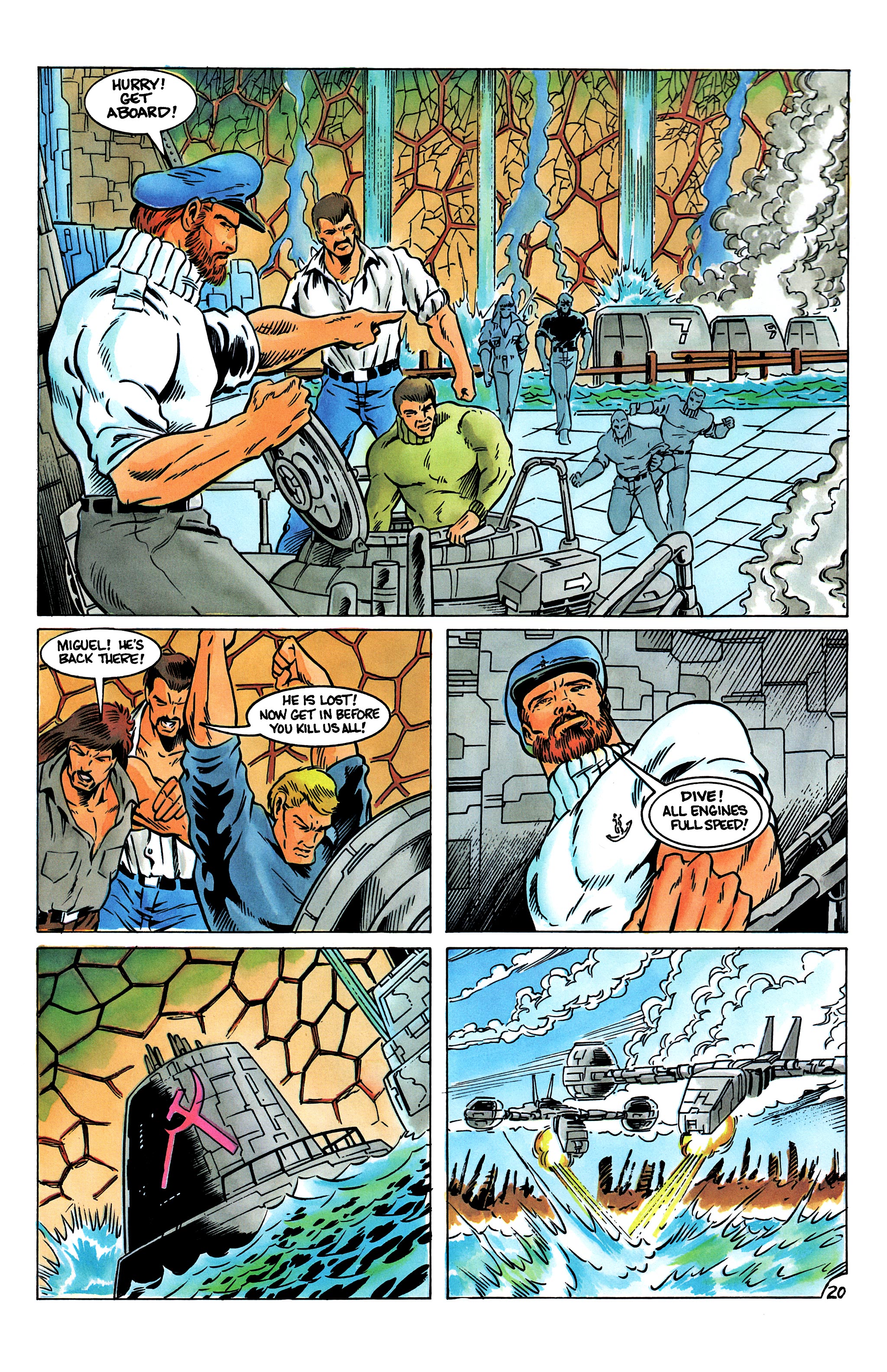 Read online The Terminator (1988) comic -  Issue #16 - 24