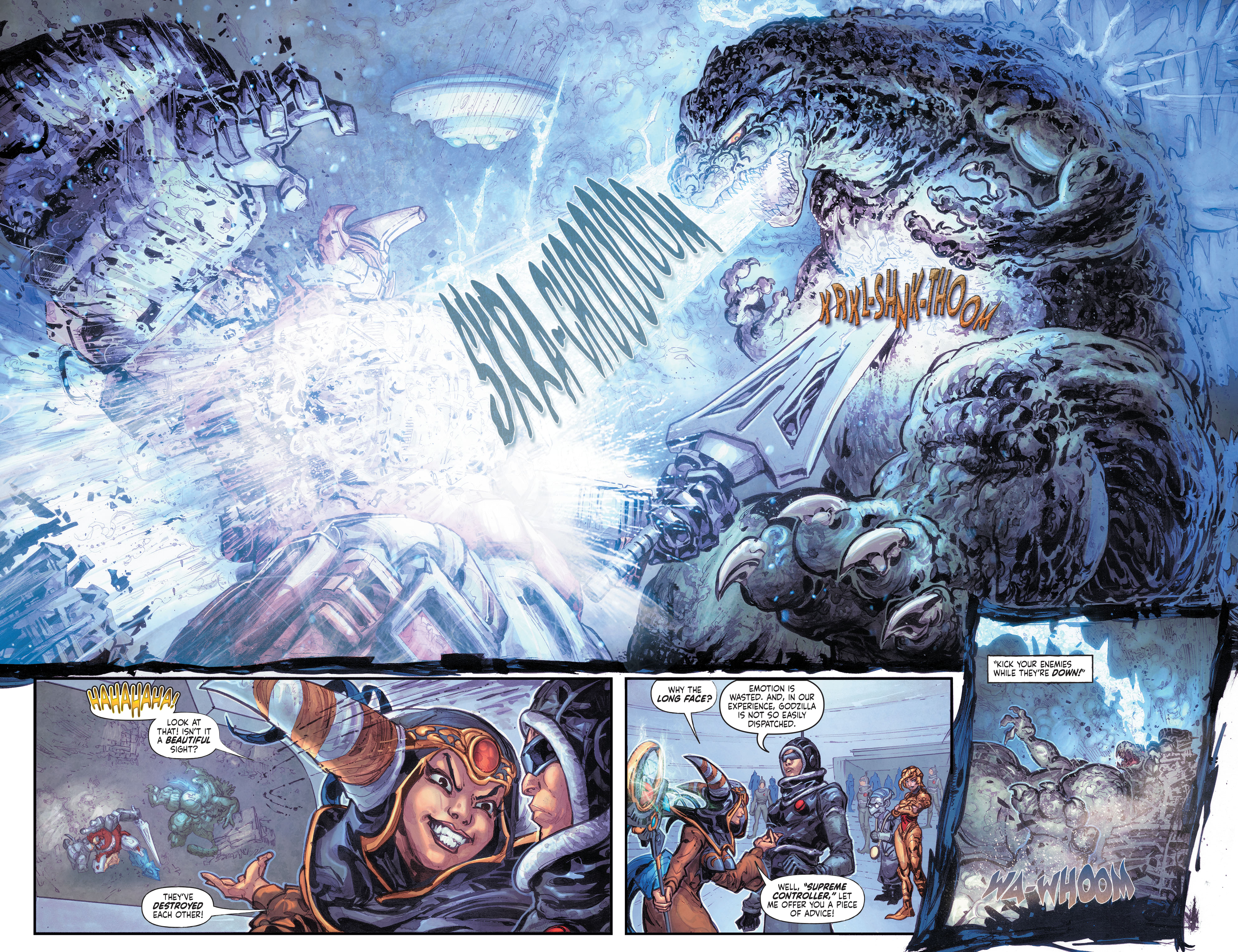 Read online Godzilla vs. The Mighty Morphin Power Rangers comic -  Issue #2 - 7
