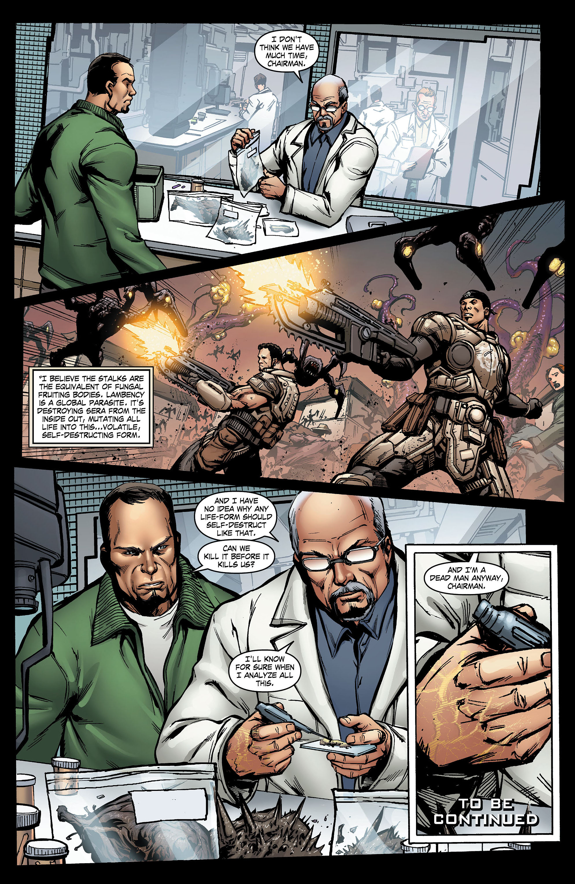 Read online Gears Of War comic -  Issue #21 - 21