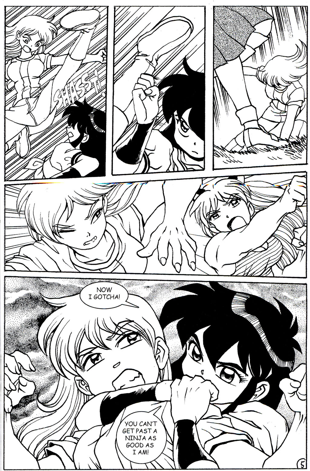 Read online Jenna & Ninja High School comic -  Issue #2 - 7
