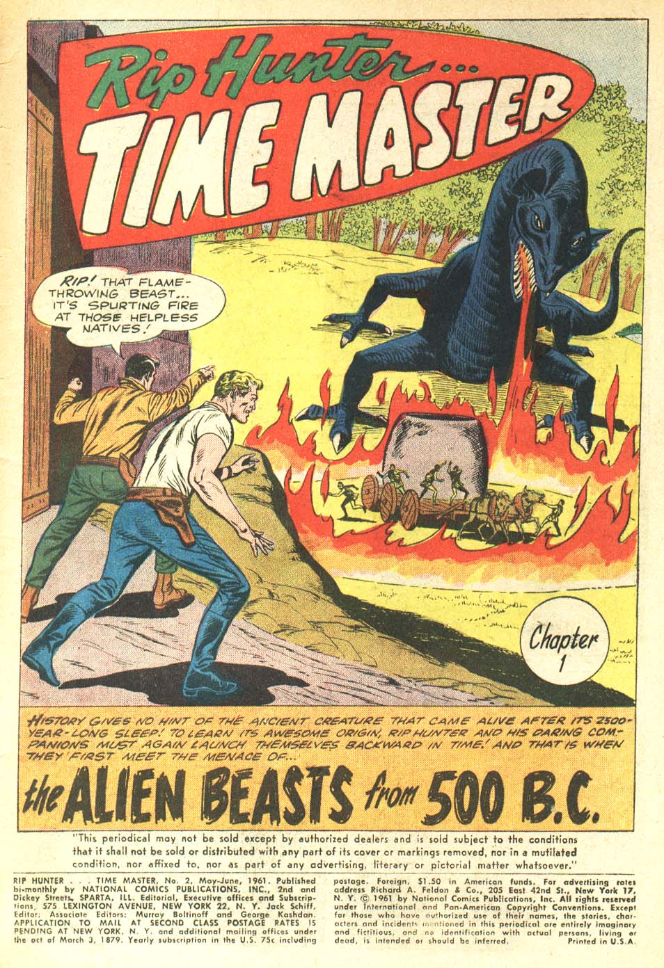 Read online Rip Hunter...Time Master comic -  Issue #2 - 3