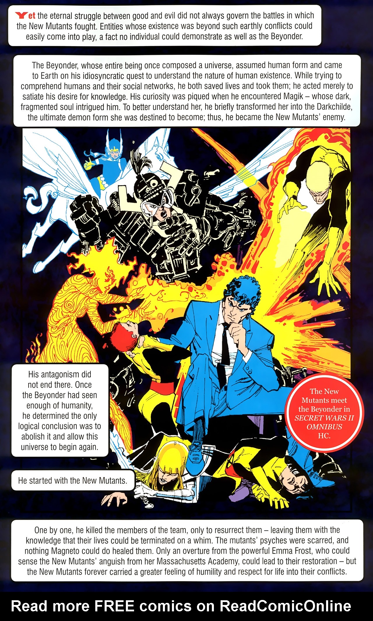 Read online New Mutants Saga comic -  Issue # Full - 23