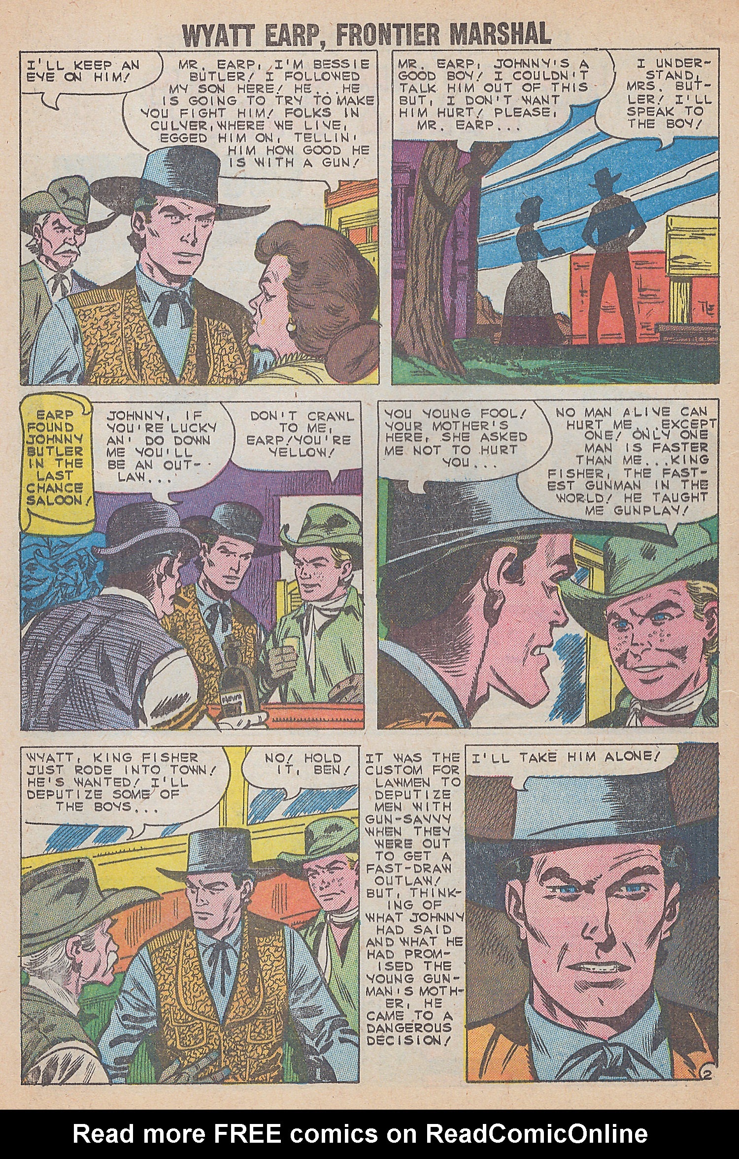 Read online Wyatt Earp Frontier Marshal comic -  Issue #29 - 12