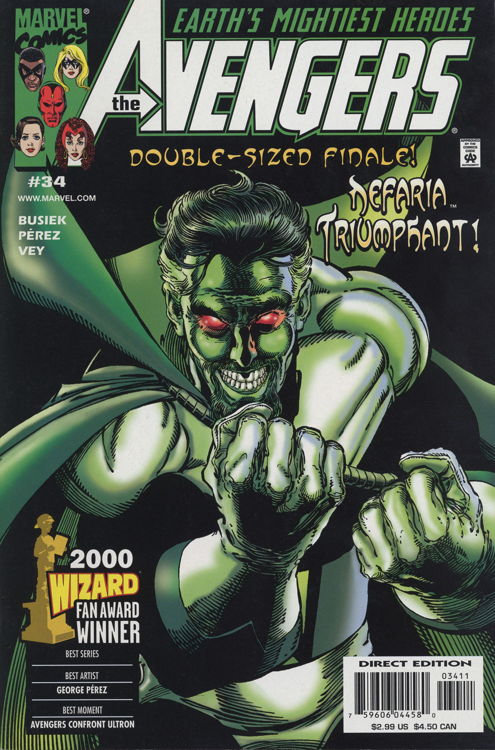 Read online Avengers (1998) comic -  Issue #34 - 1