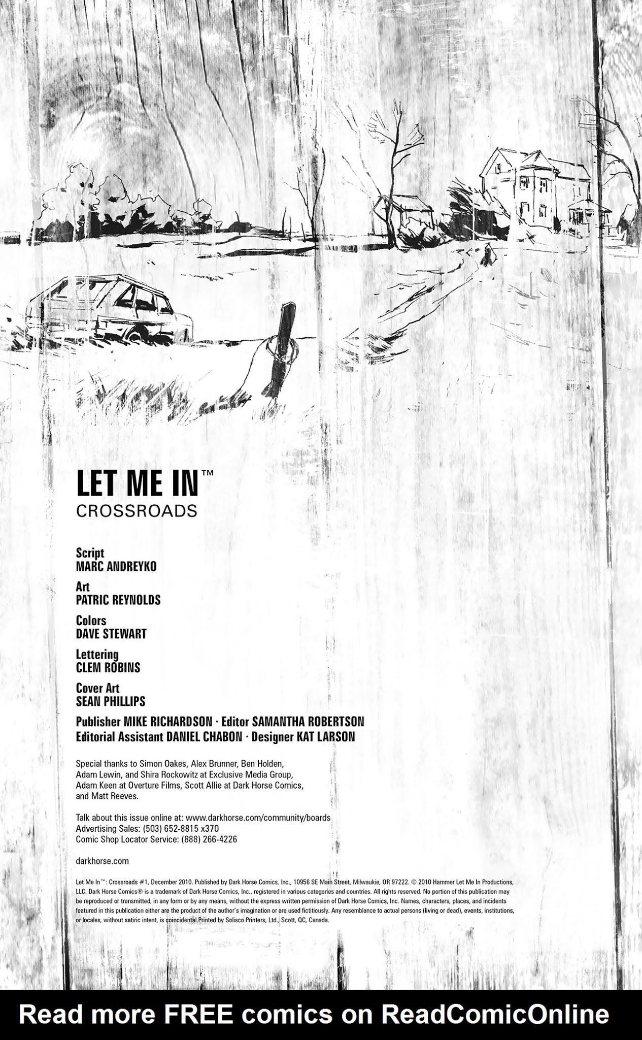 Read online Let Me In: Crossroads comic -  Issue #1 - 3