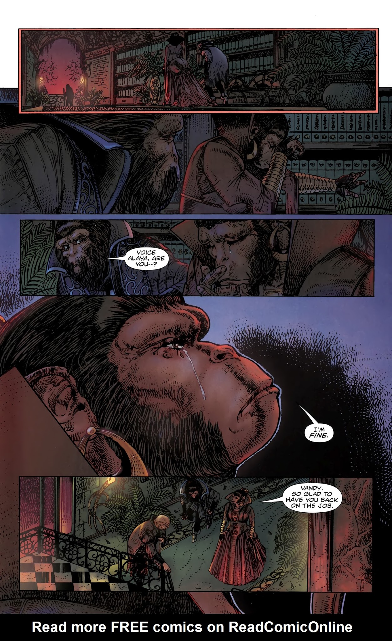 Read online Planet of the Apes (2011) comic -  Issue #9 - 22