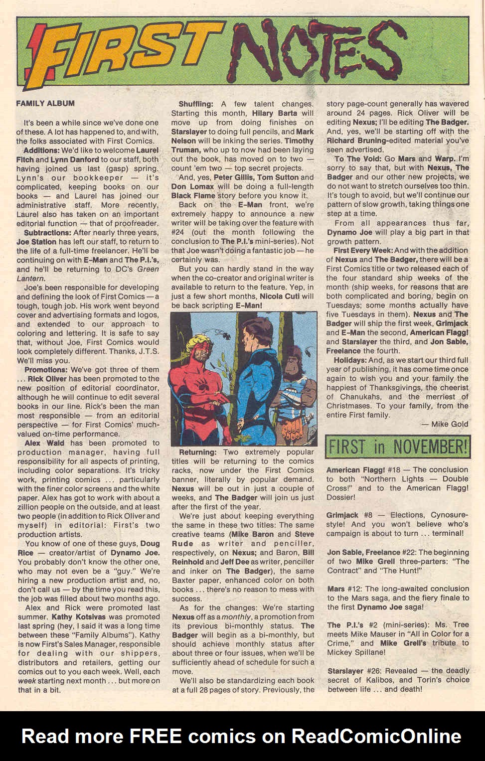 Read online Starslayer comic -  Issue #26 - 32