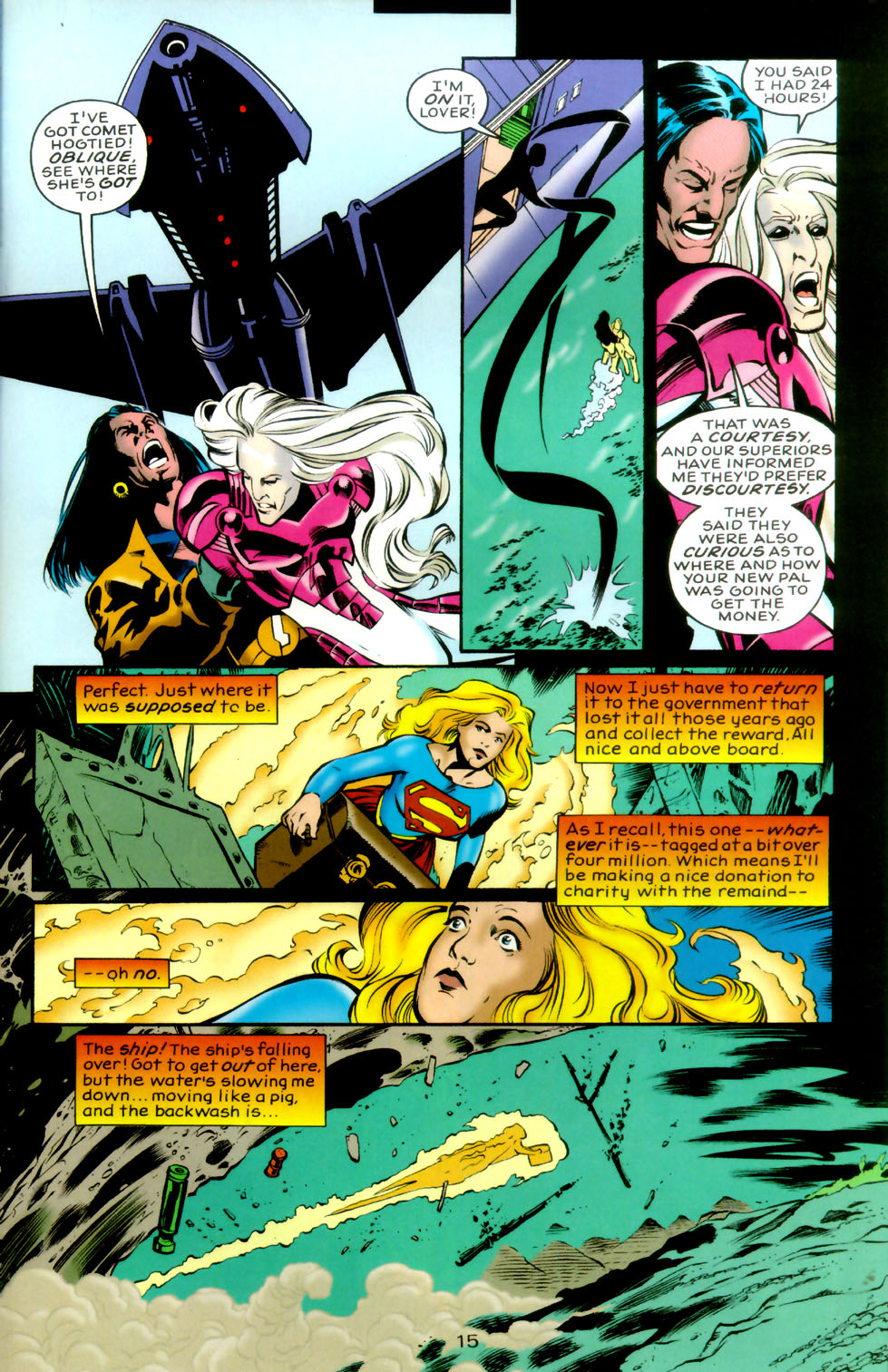 Read online Supergirl (1996) comic -  Issue #22 - 16