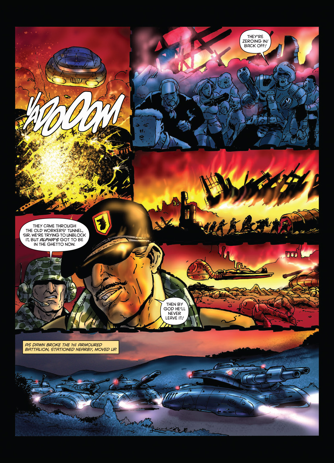 Read online Strontium Dog: The Life and Death of Johnny Alpha: Dogs of War comic -  Issue # TPB - 44