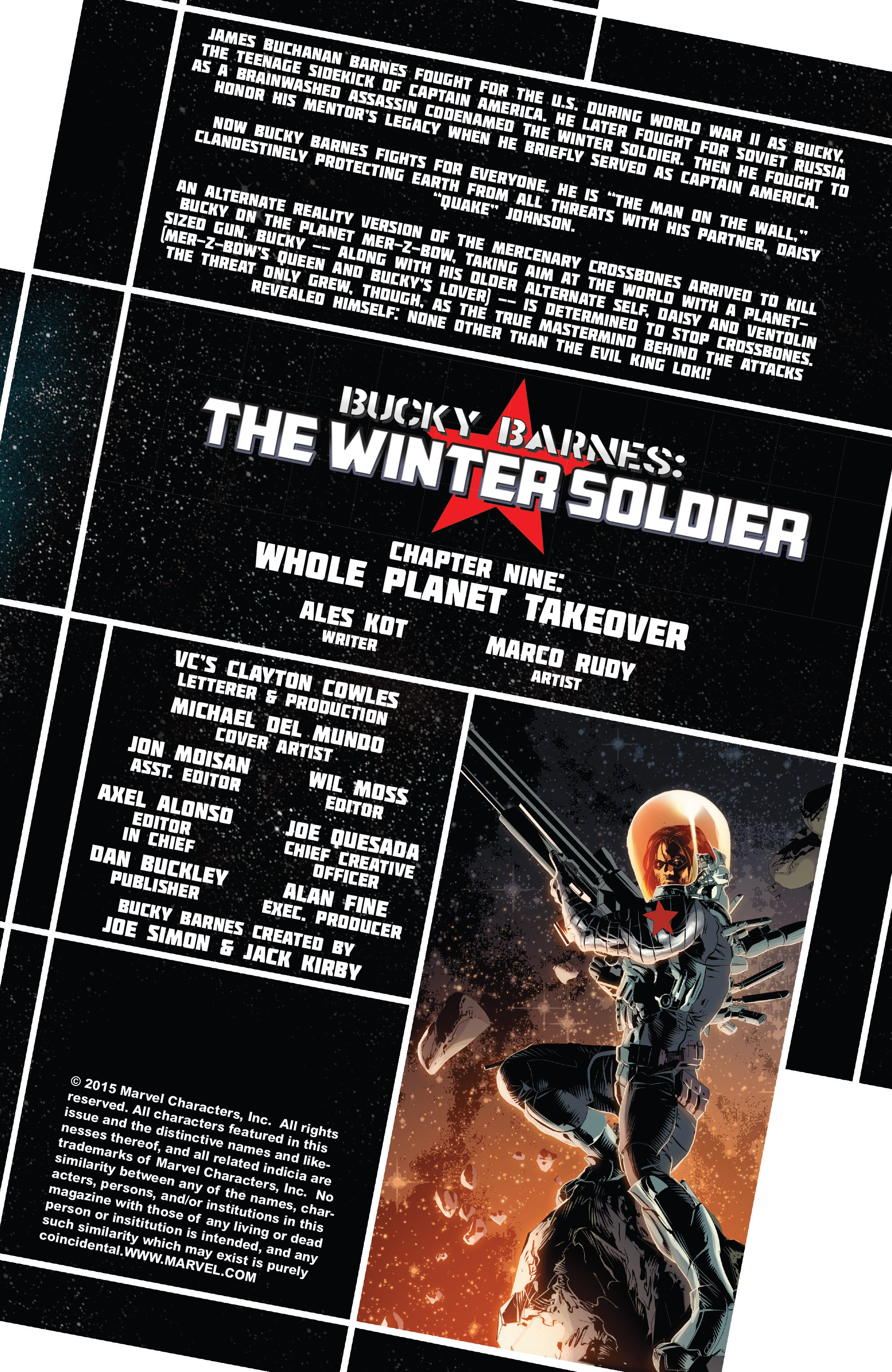 Read online Bucky Barnes: The Winter Soldier comic -  Issue #9 - 2