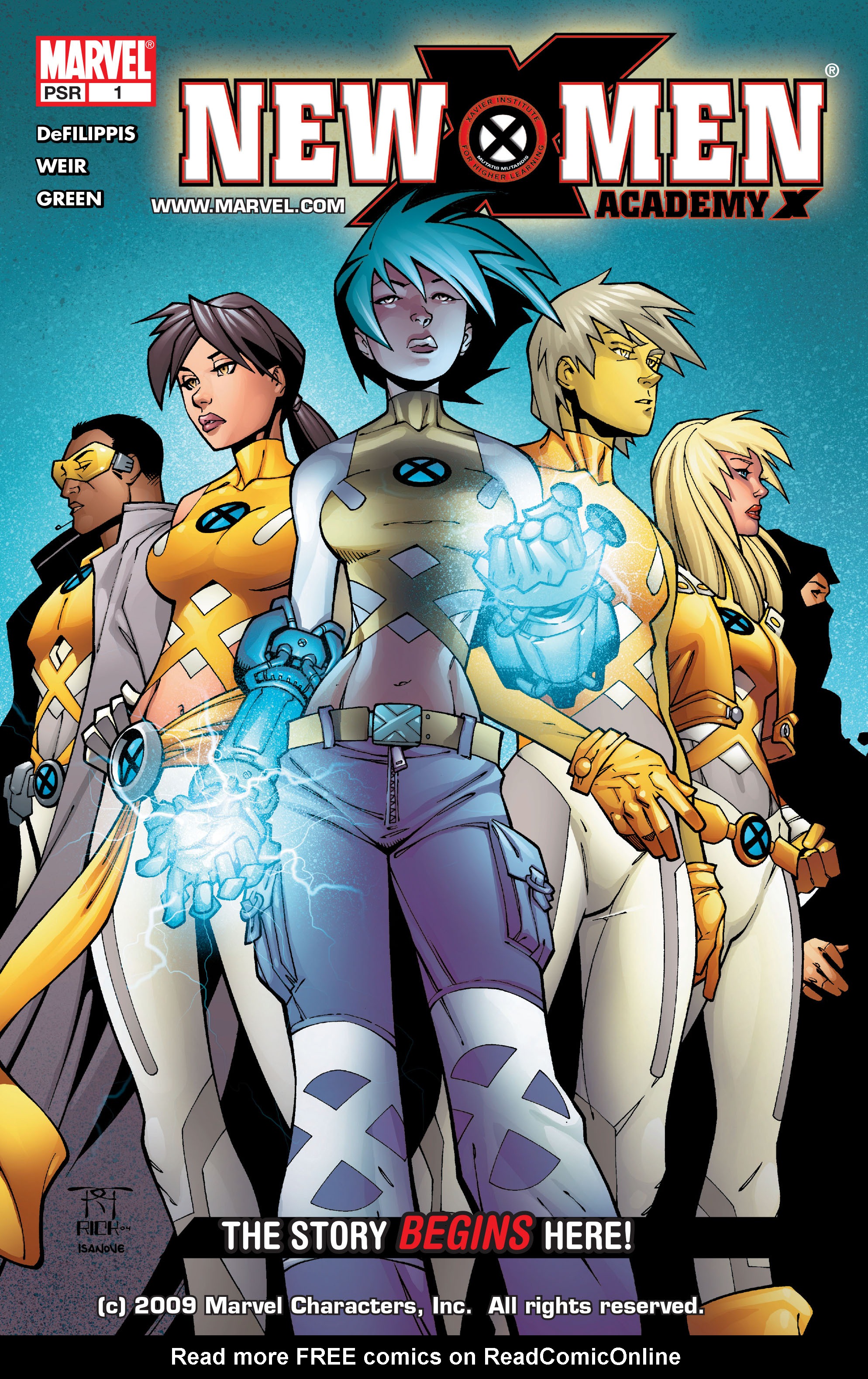Read online New X-Men (2004) comic -  Issue #1 - 1