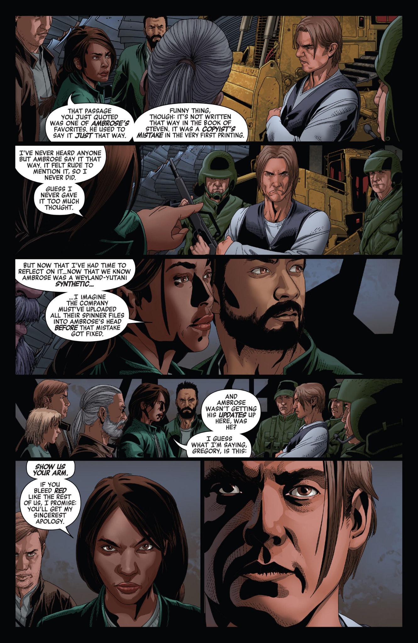 Read online Alien (2021) comic -  Issue #11 - 17