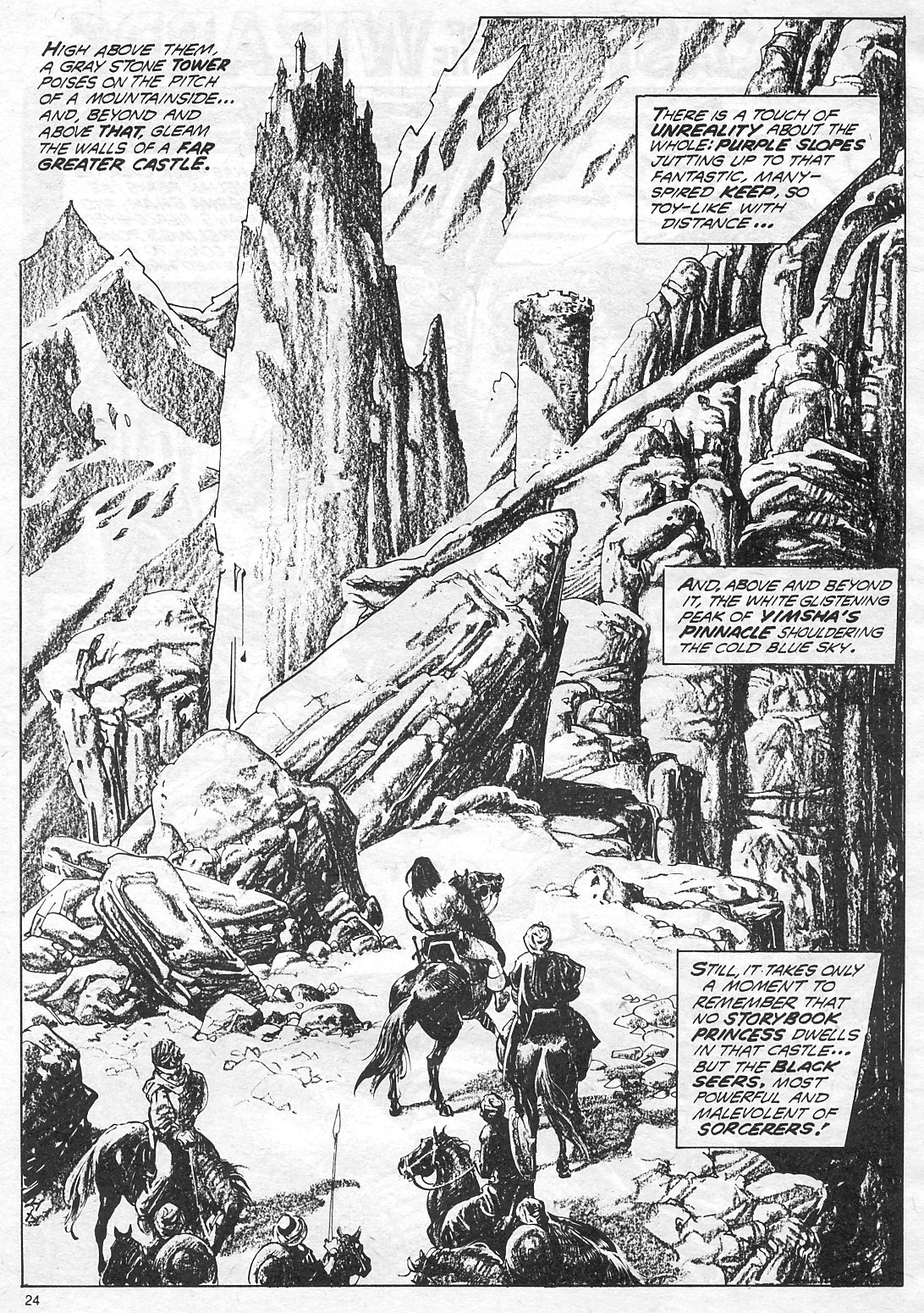 Read online The Savage Sword Of Conan comic -  Issue #18 - 24