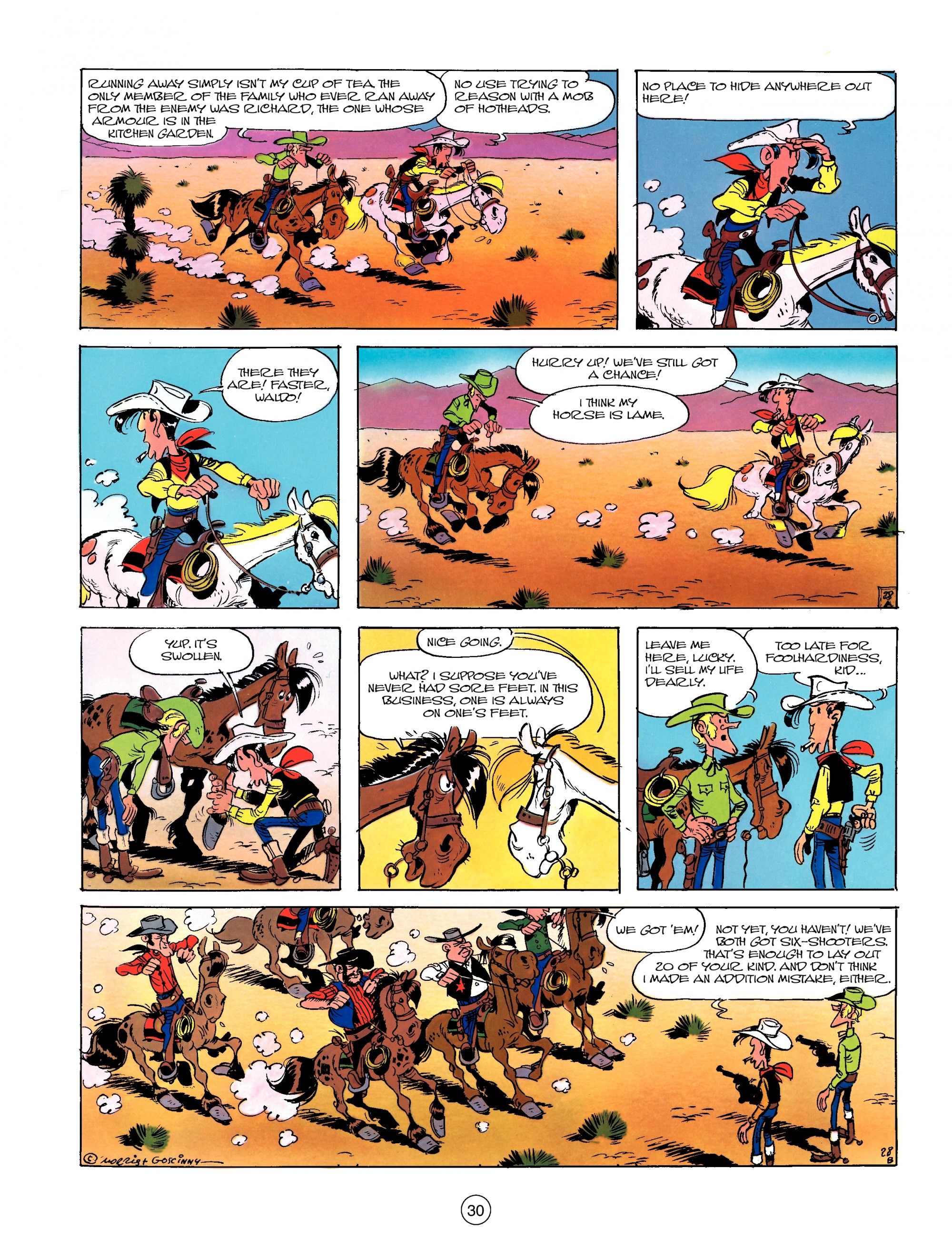 A Lucky Luke Adventure Issue #13 #13 - English 30