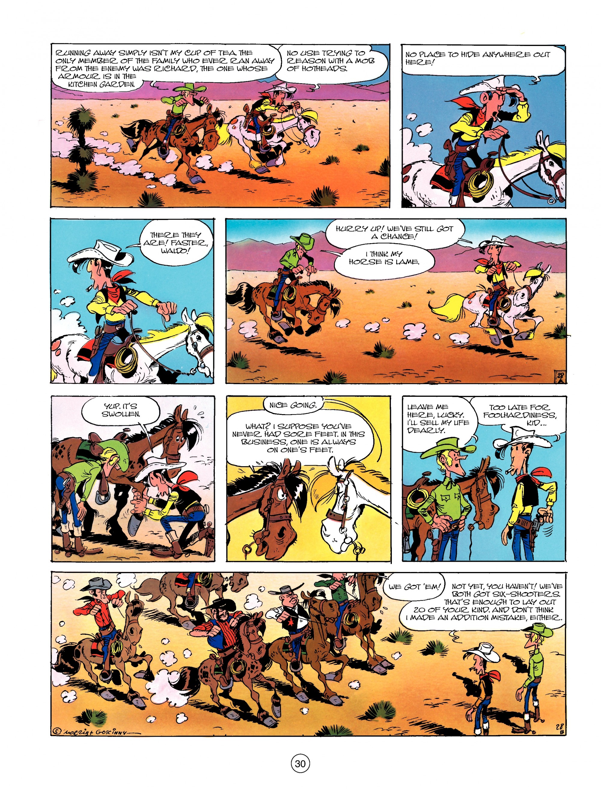 Read online A Lucky Luke Adventure comic -  Issue #13 - 30