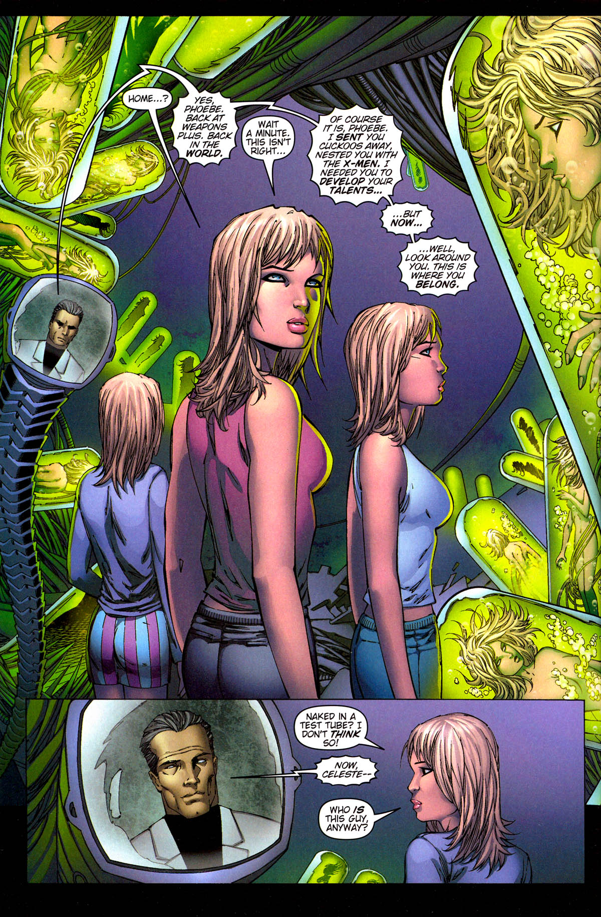 Read online X-Men: Phoenix - Warsong comic -  Issue #3 - 4