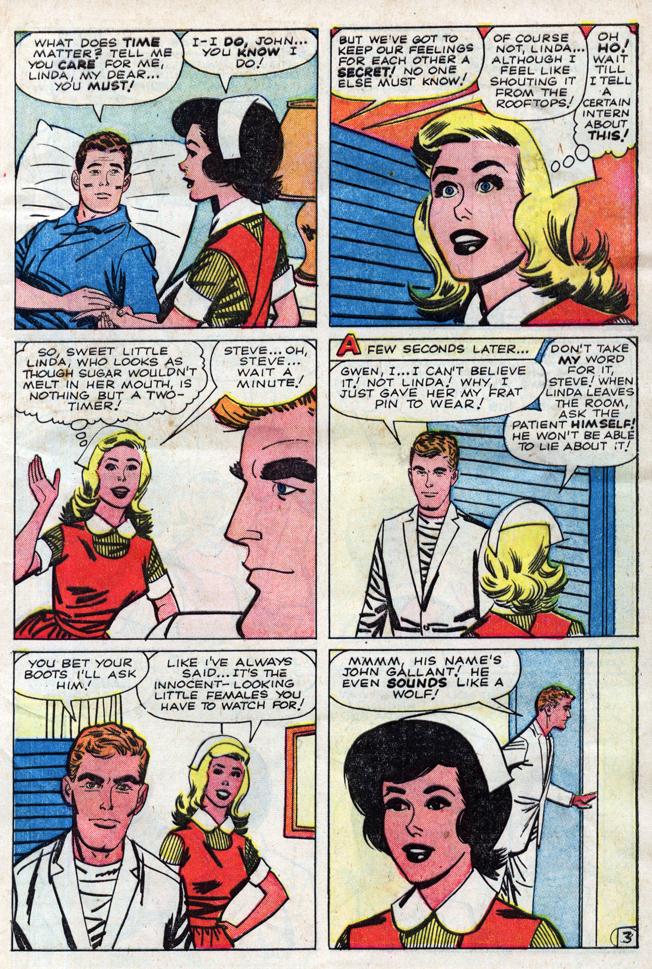 Read online Linda Carter, Student Nurse comic -  Issue #2 - 5